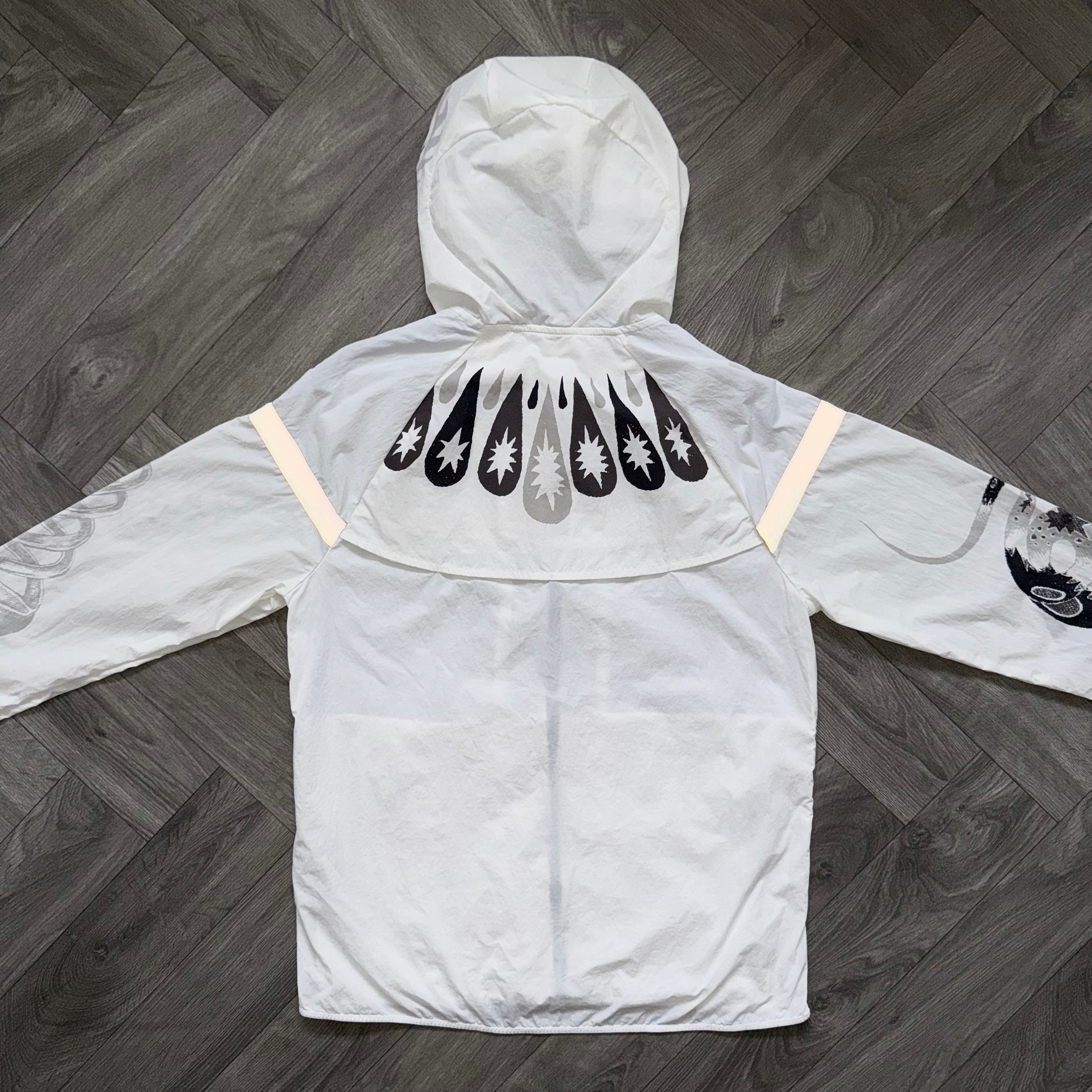 White Nike Dragon Jacket