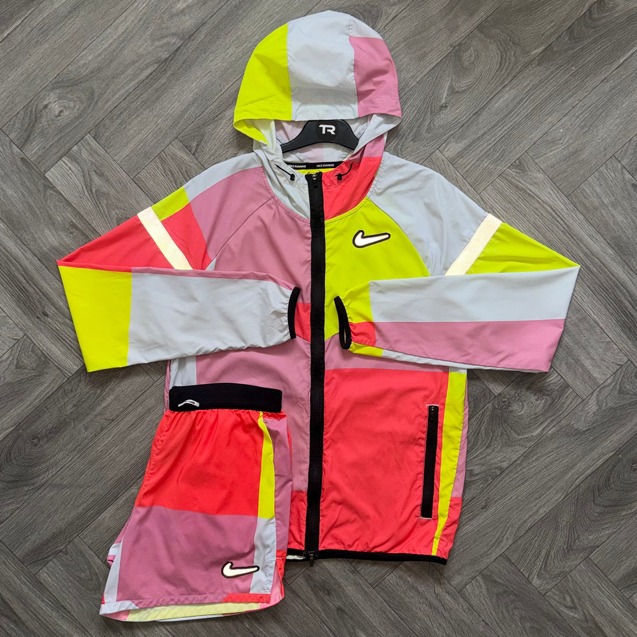 Pink Nike Patchwork Set