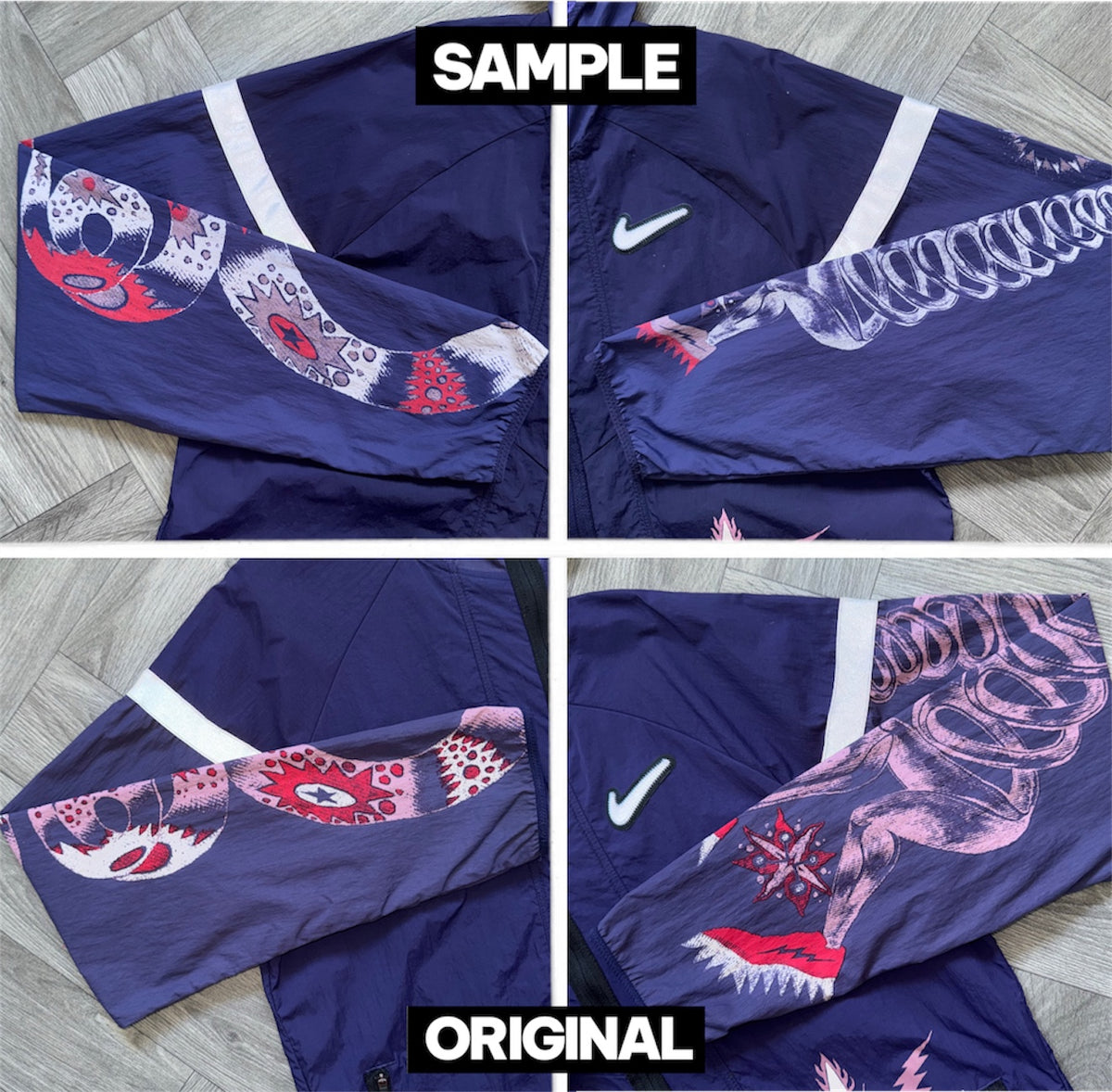 (1 of 1) Midnight Purple Nike Dragon Jacket
