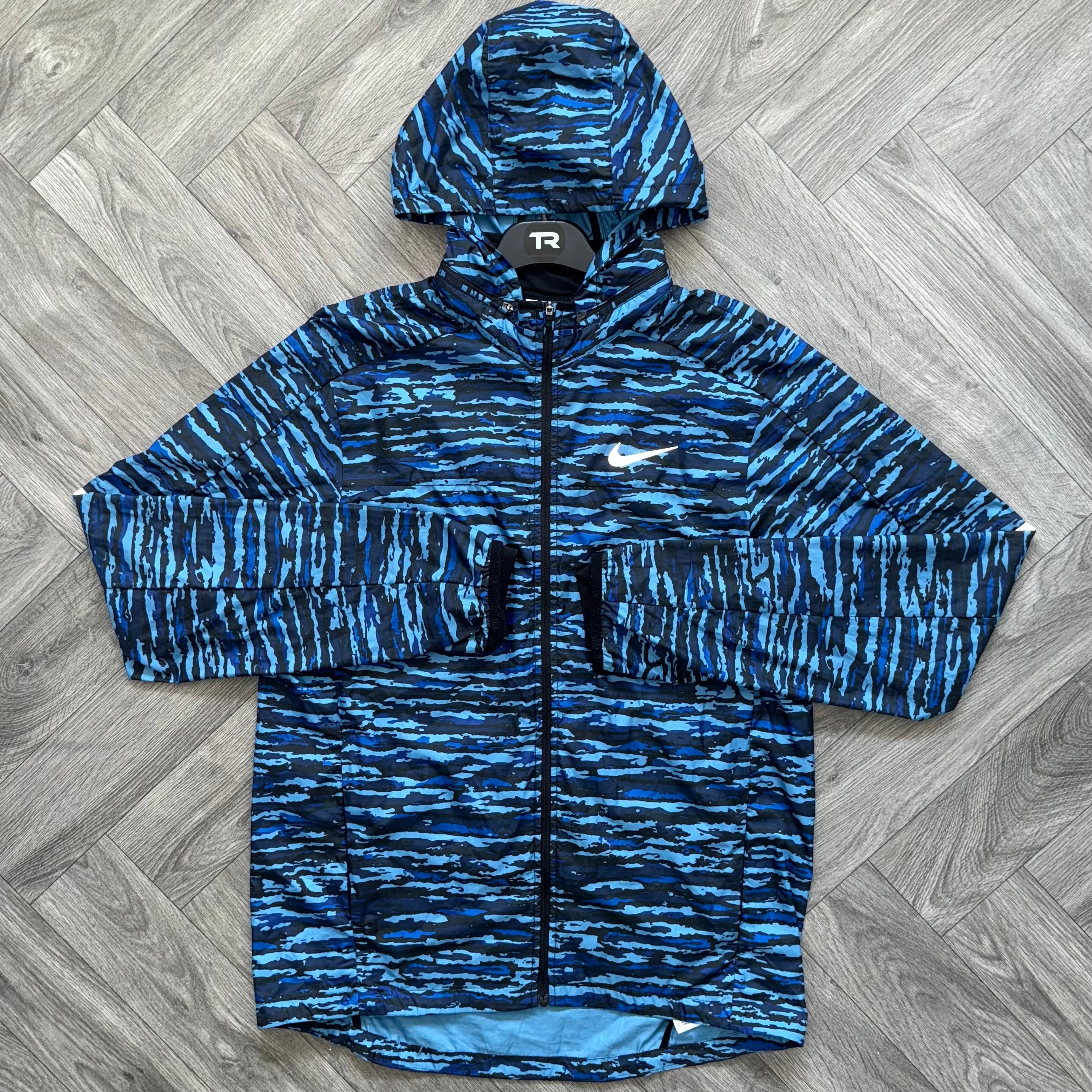 Blue Nike Zebra Camo Jacket