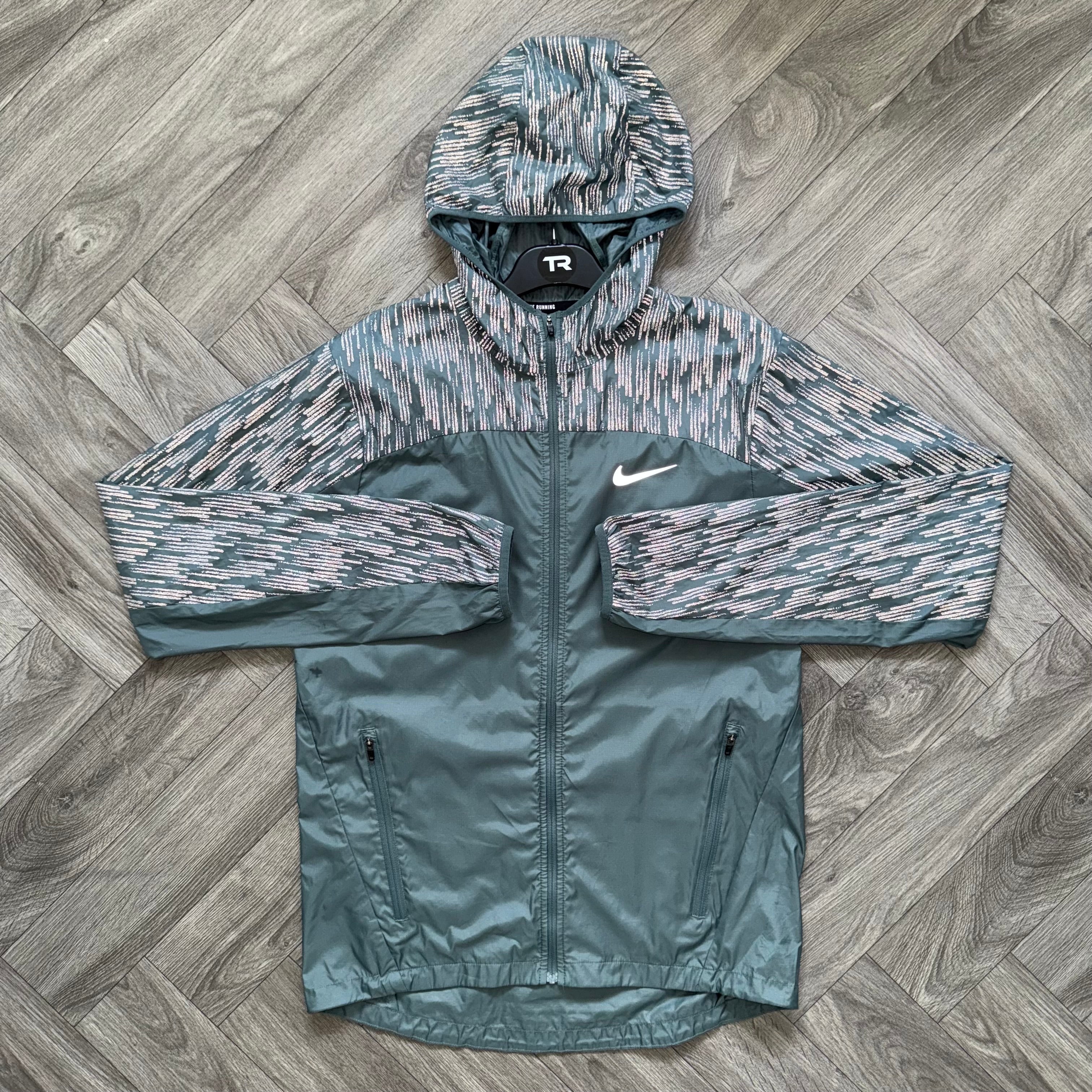 Olive Nike Soundwave Reflective Jacket