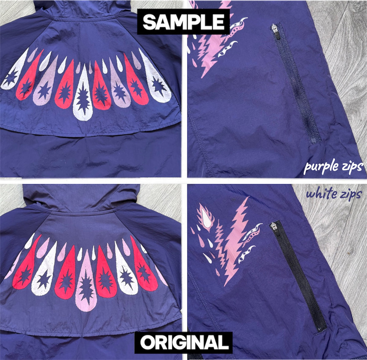 (1 of 1) Midnight Purple Nike Dragon Jacket