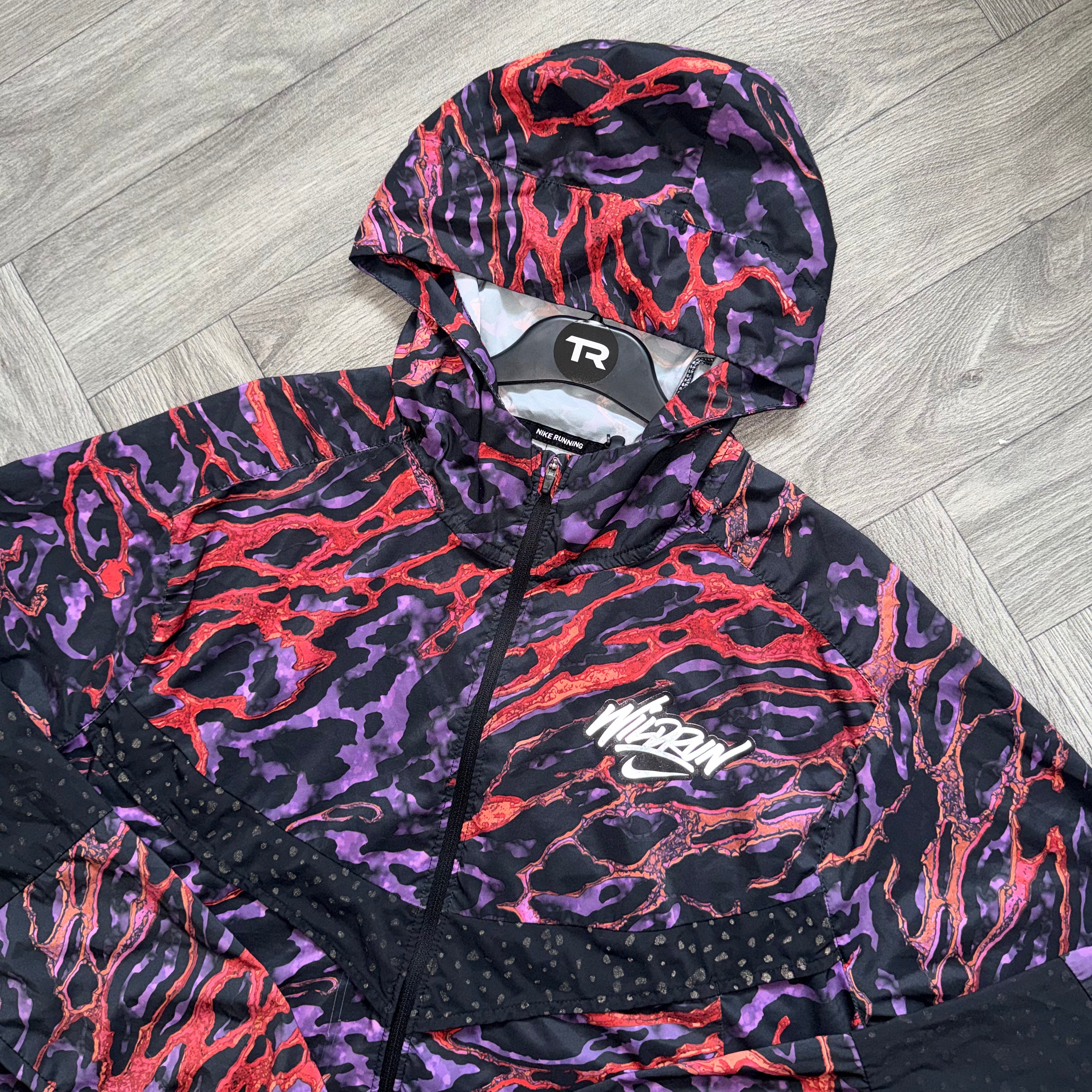 Red/Purple Nike Galaxy Wild Run Jacket