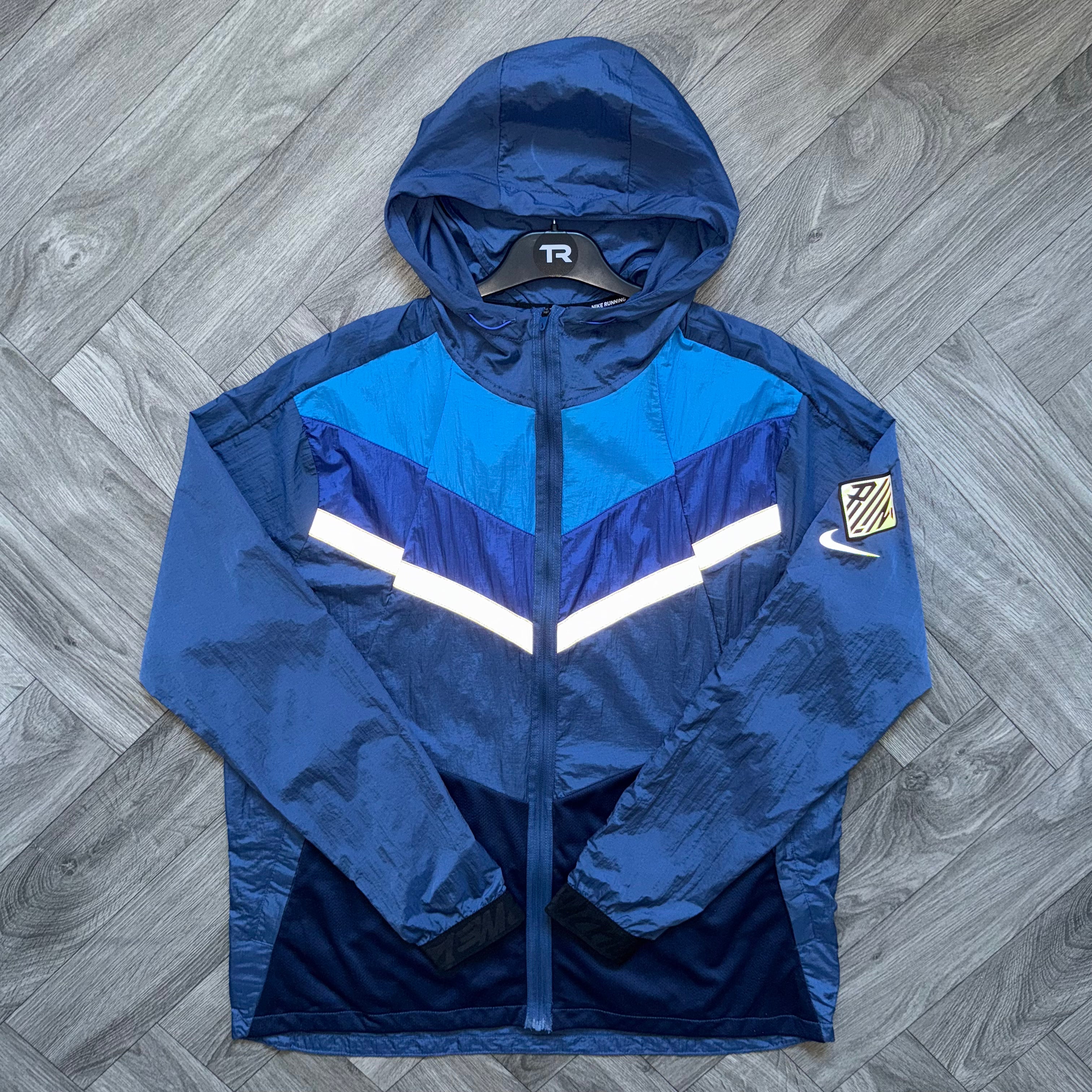 (New) Stash Blue Nike Wild Run Windbreaker