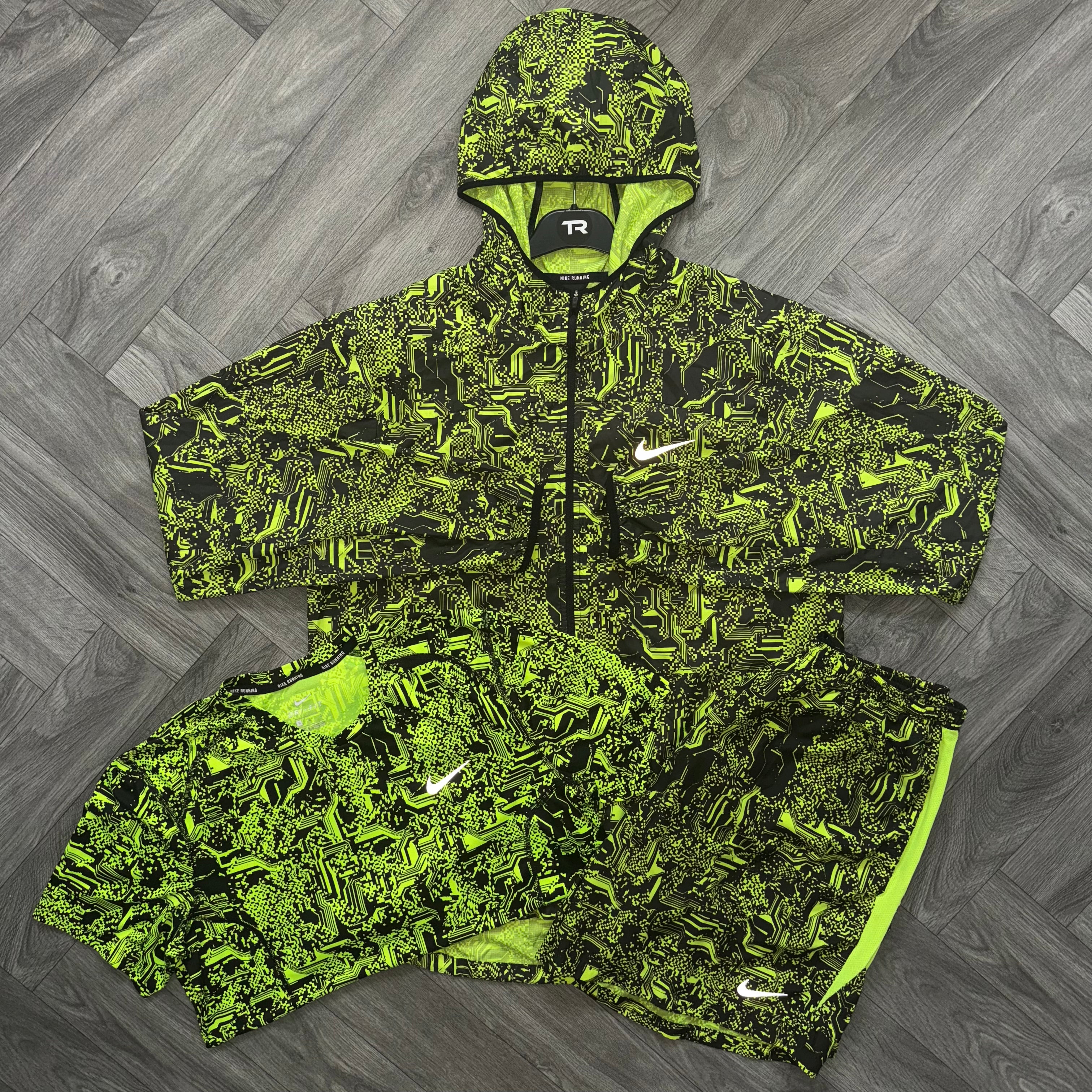 Neon Nike Digital Camo 3-piece Set