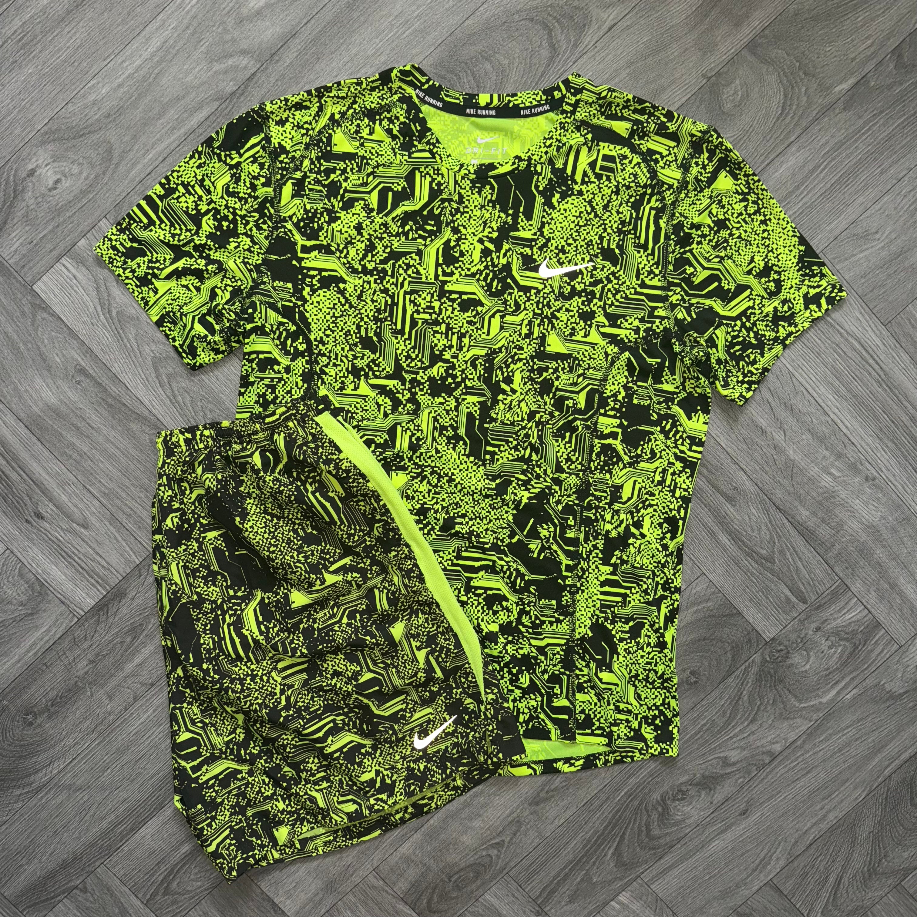 Neon Nike Digital Camo 3-piece Set