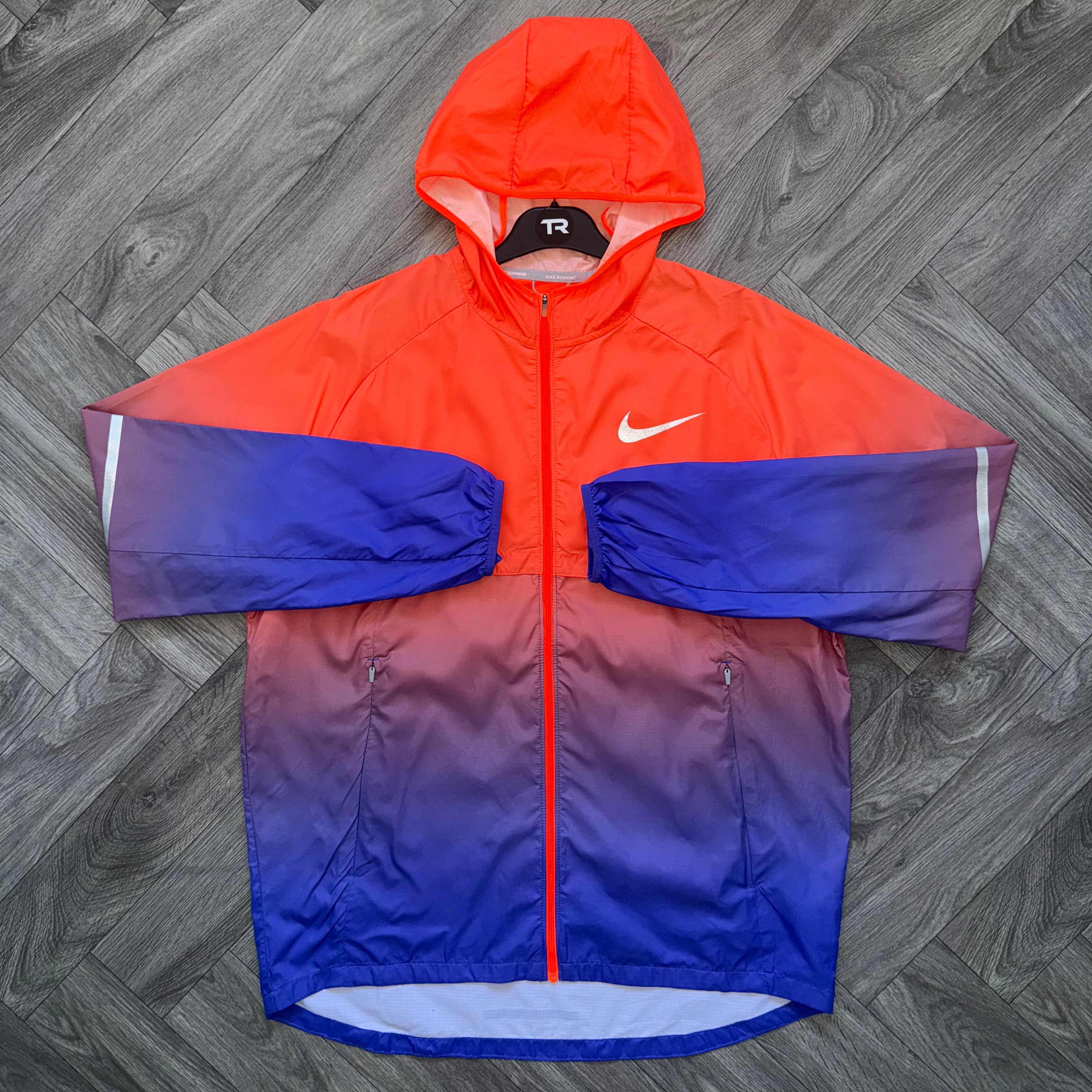 Orange/Blue Gradient Nike Windbreaker