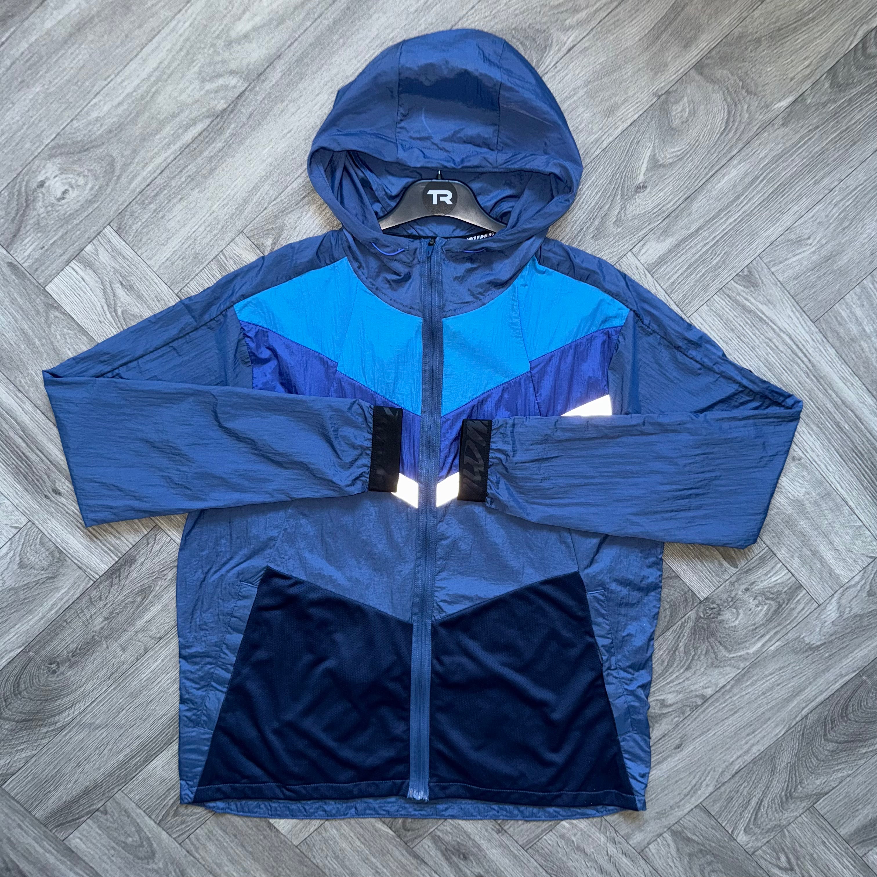 (New) Stash Blue Nike Wild Run Windbreaker