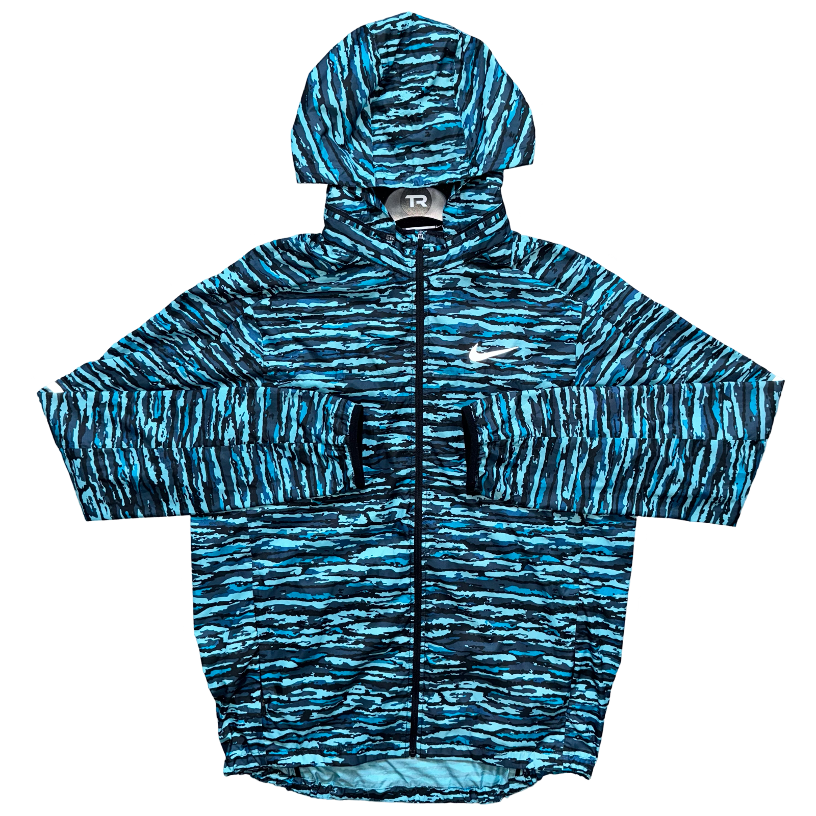 Blue Zebra Camo Nike Windrunner