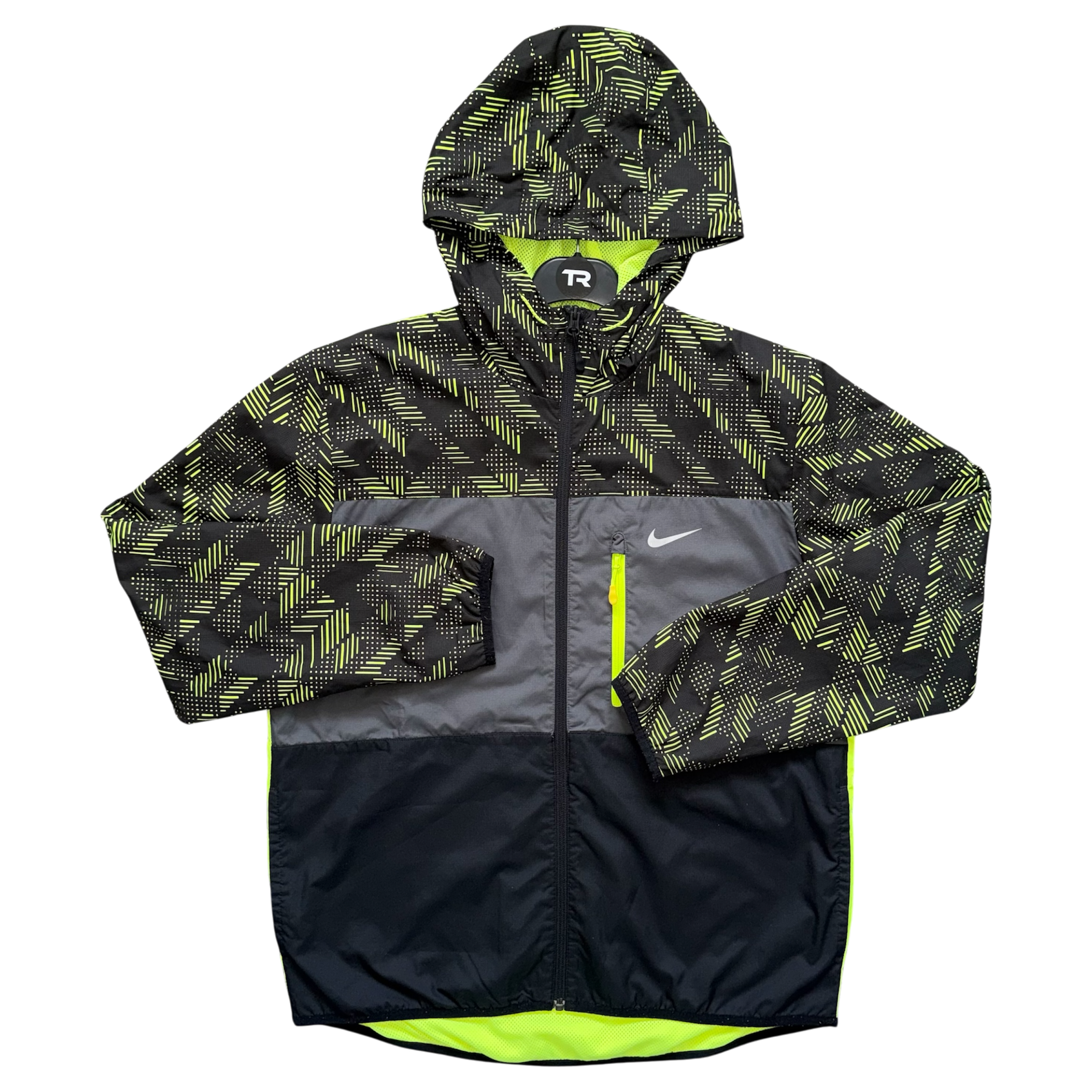 Reverse Neon Pixel Nike Jacket