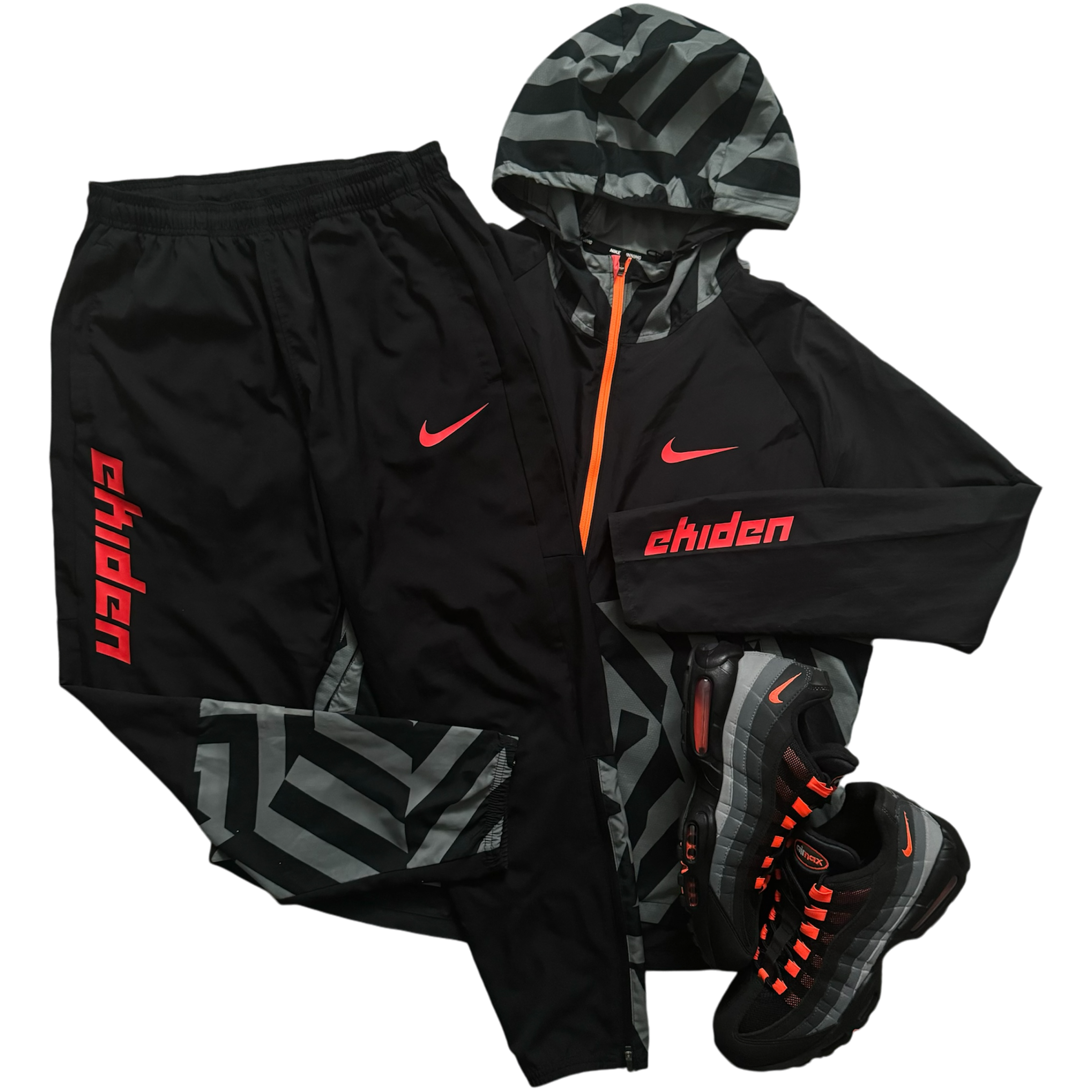 Hyper Crimson Nike ‘Ekiden’ Tracksuit Set