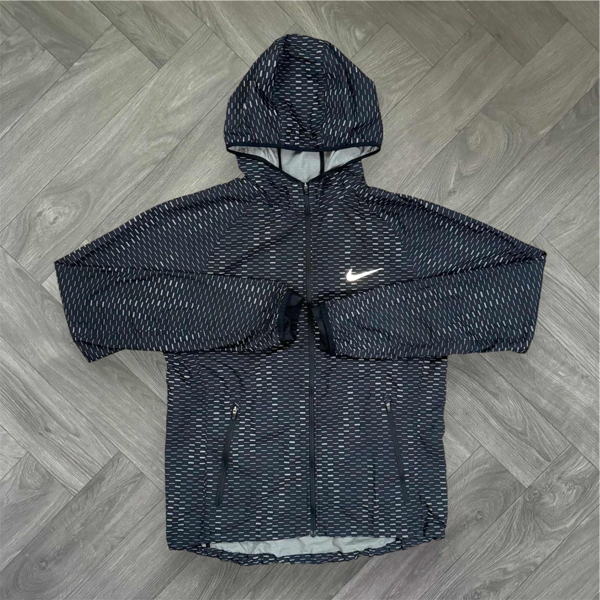 Grey Nike Digital Windrunner