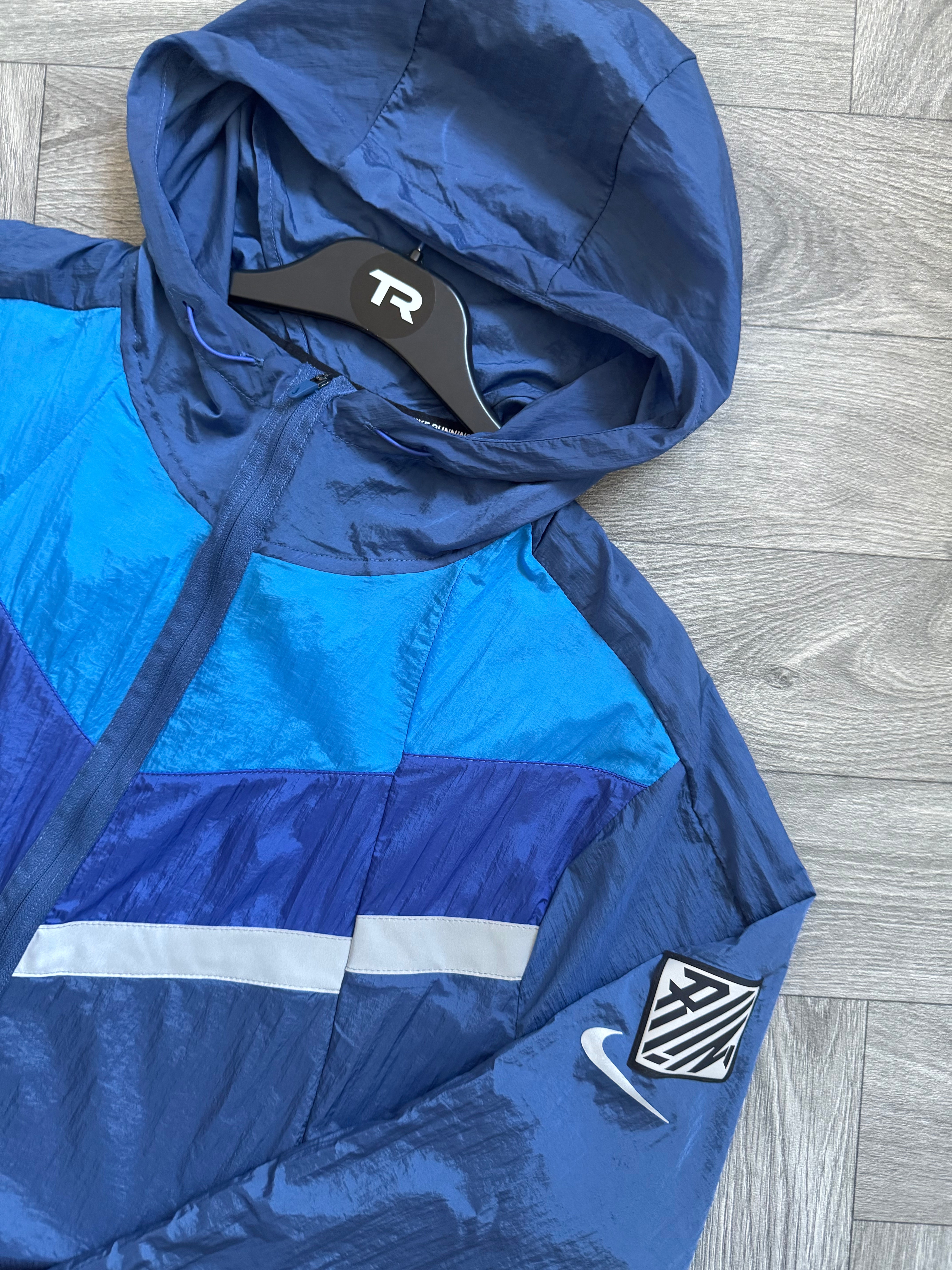 (New) Stash Blue Nike Wild Run Windbreaker