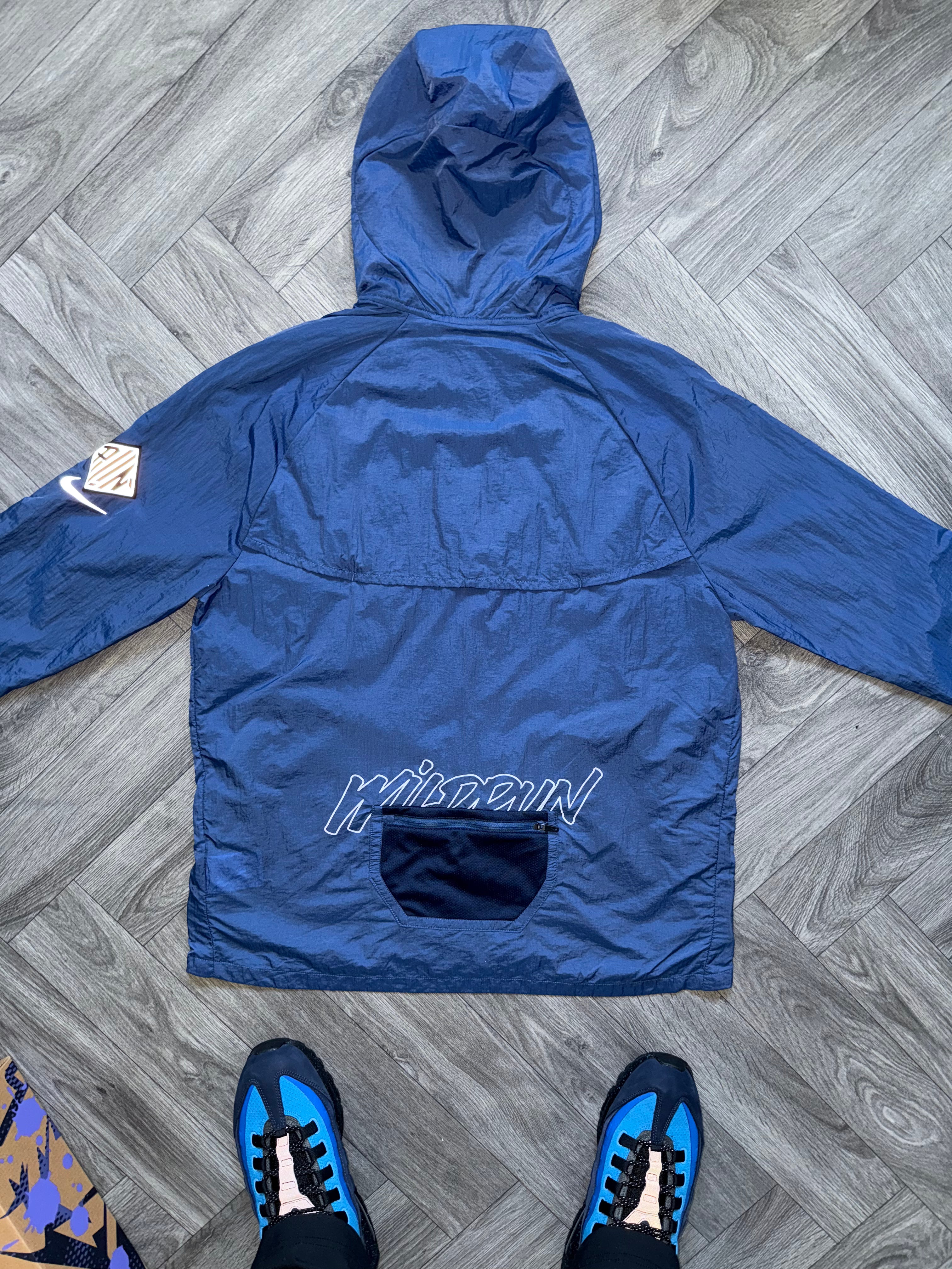 (New) Stash Blue Nike Wild Run Windbreaker
