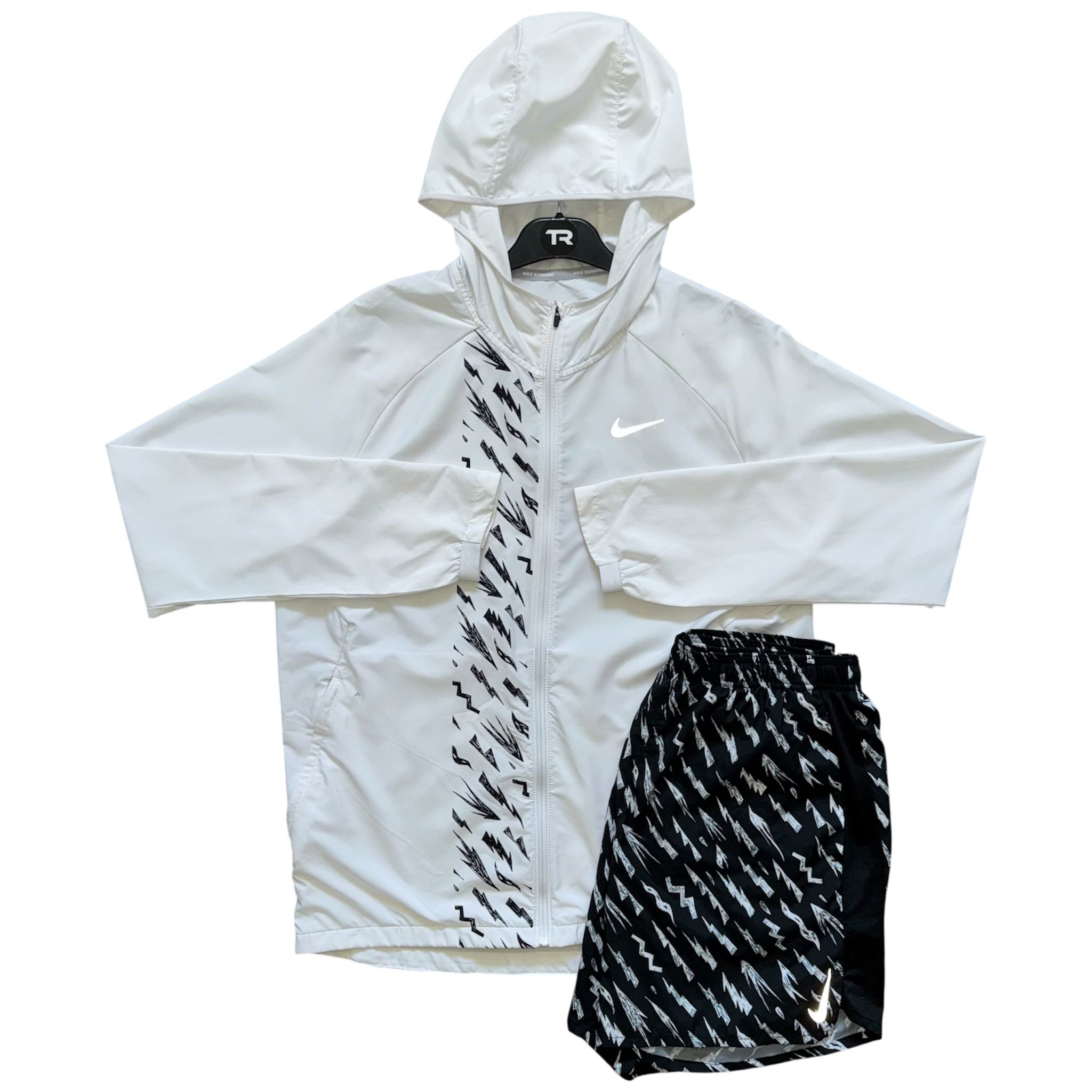 White Nike Bolt Set