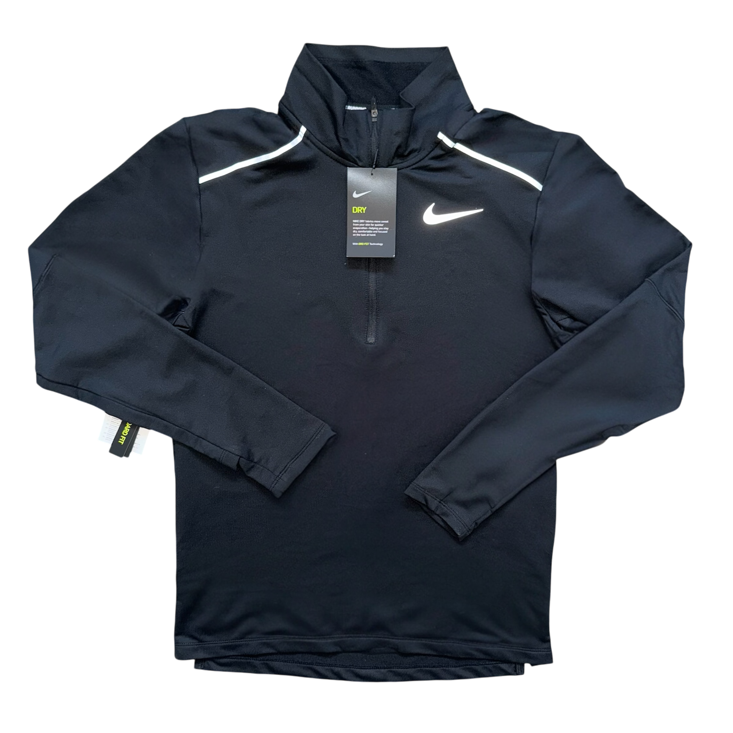 Black Nike Miler 1/4 Zip Pullover