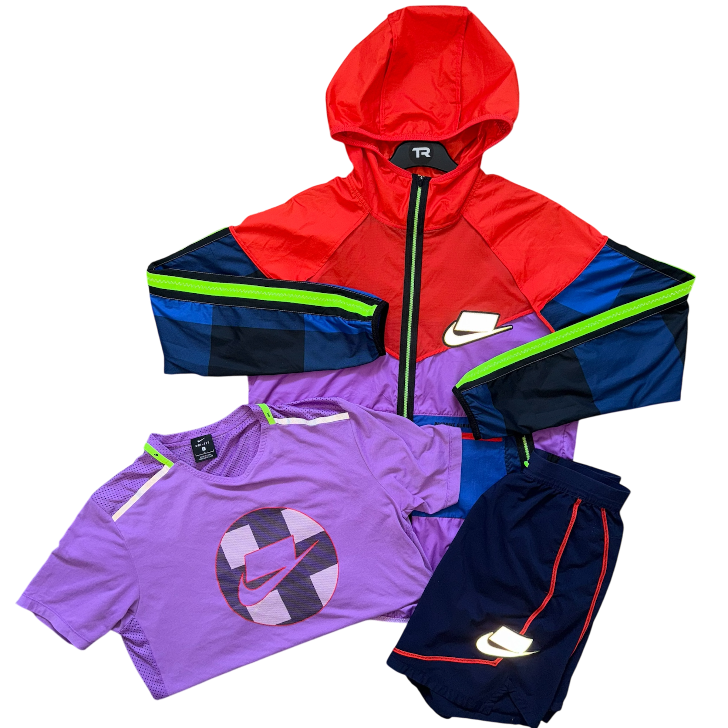Purple Nike Meekz 3-Piece Set