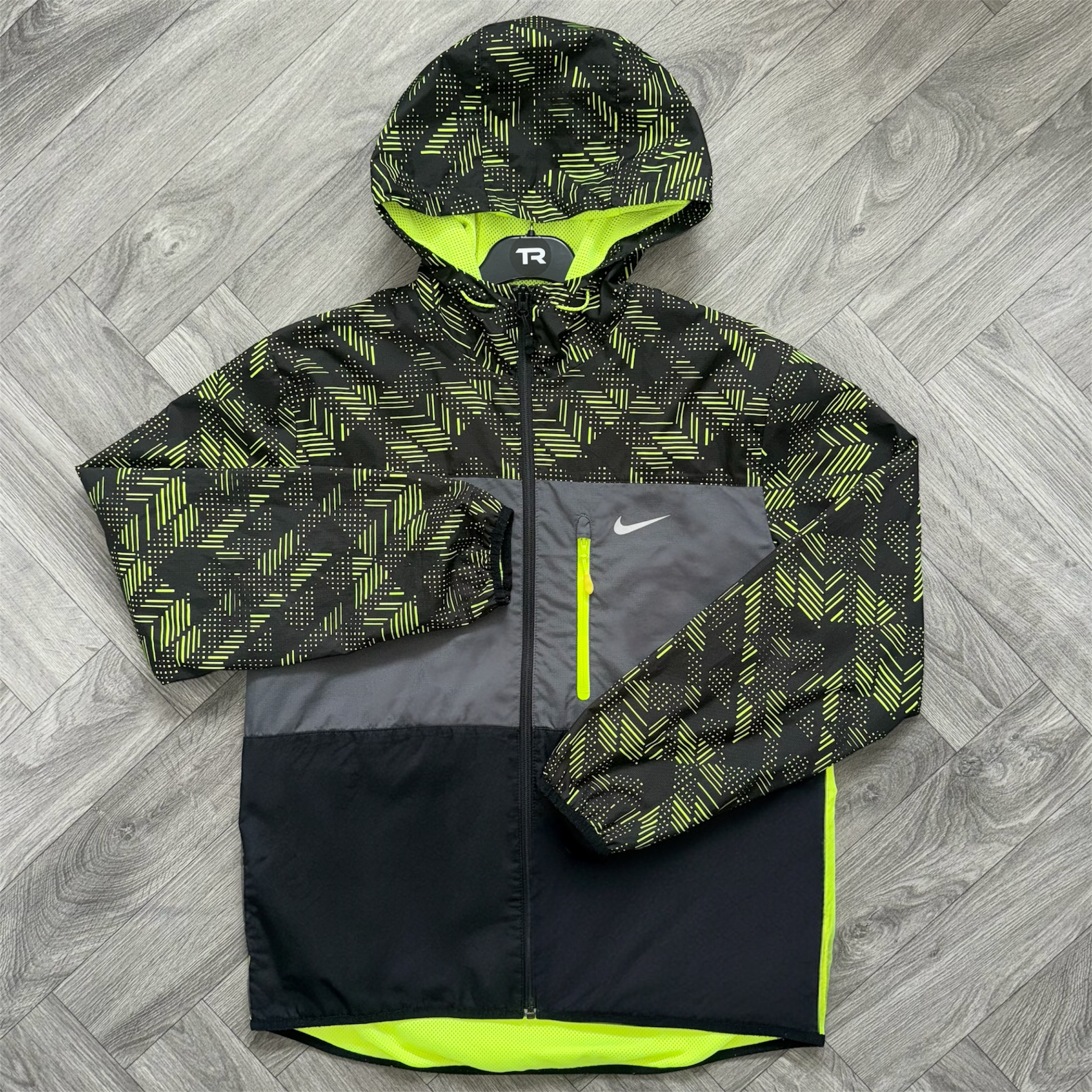 Reverse Neon Pixel Nike Jacket
