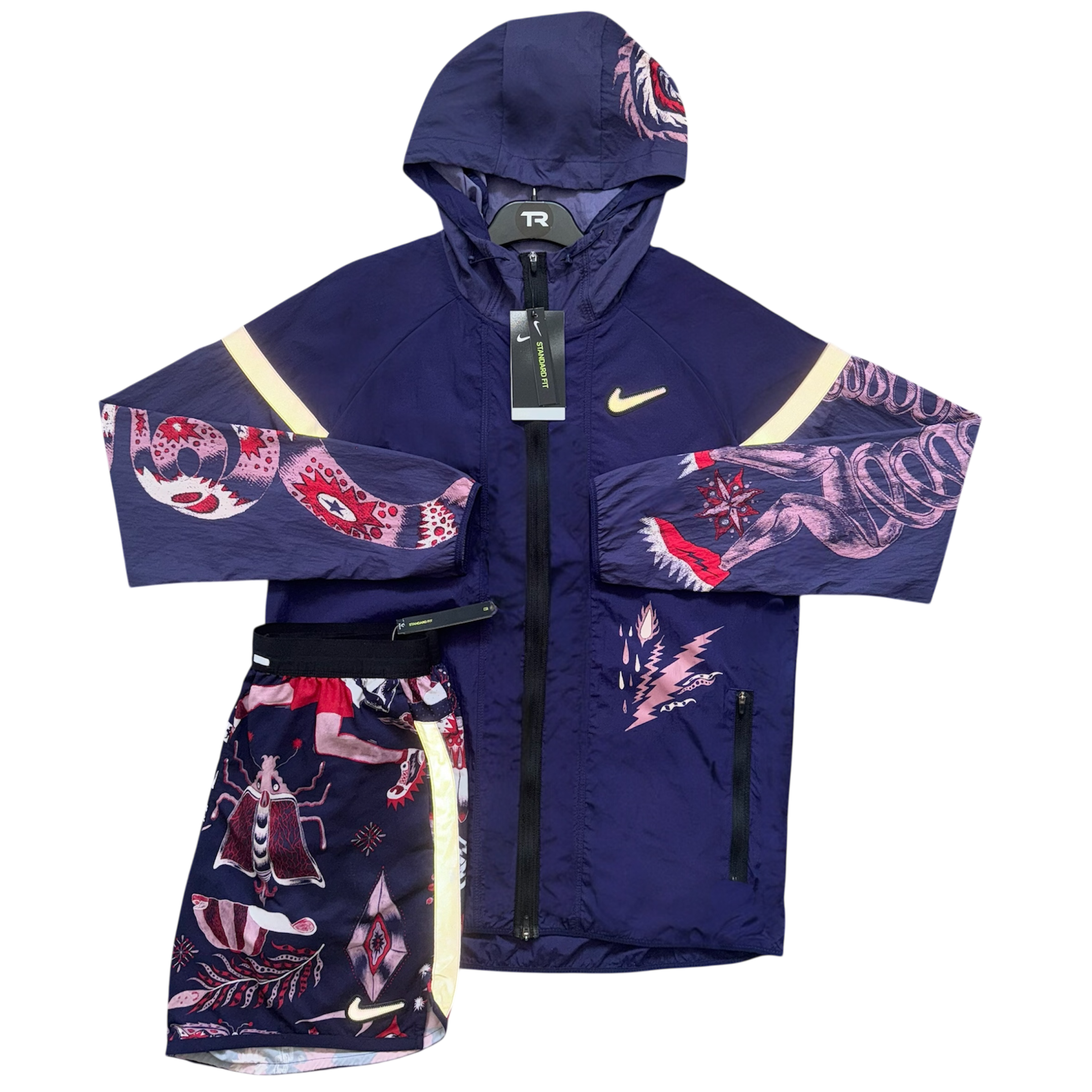 (New) Midnight Purple Nike Dragon Set