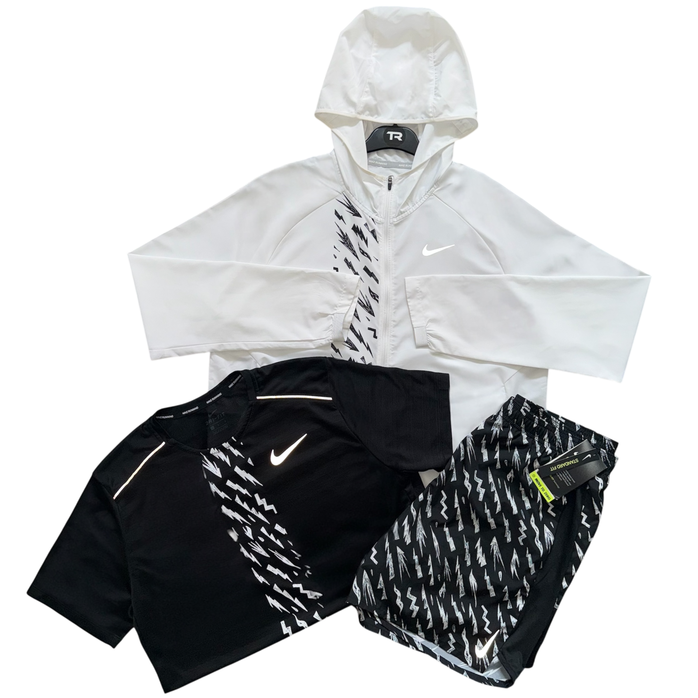 White Nike Bolt 3-Piece Set