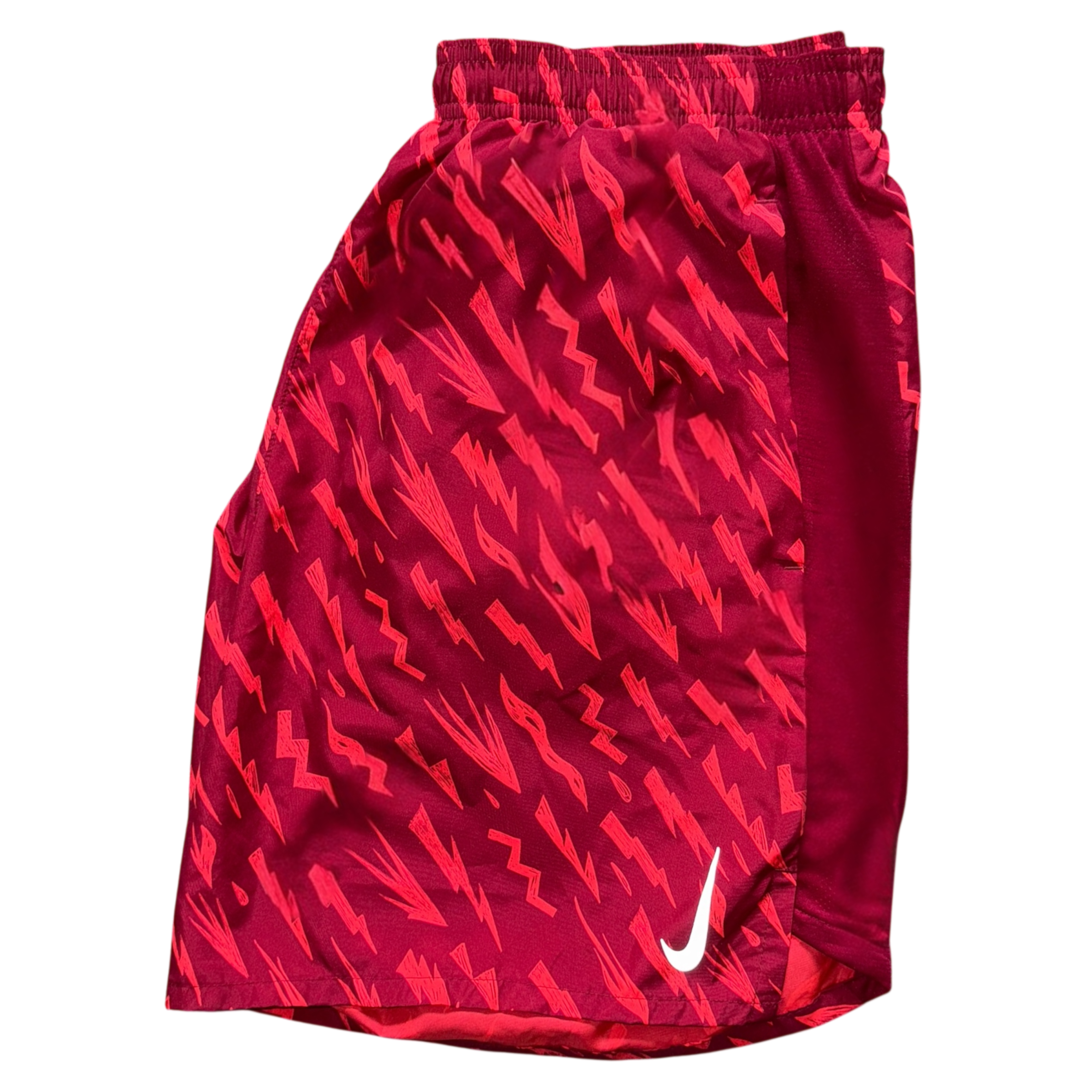 Red Nike Bolt Shorts