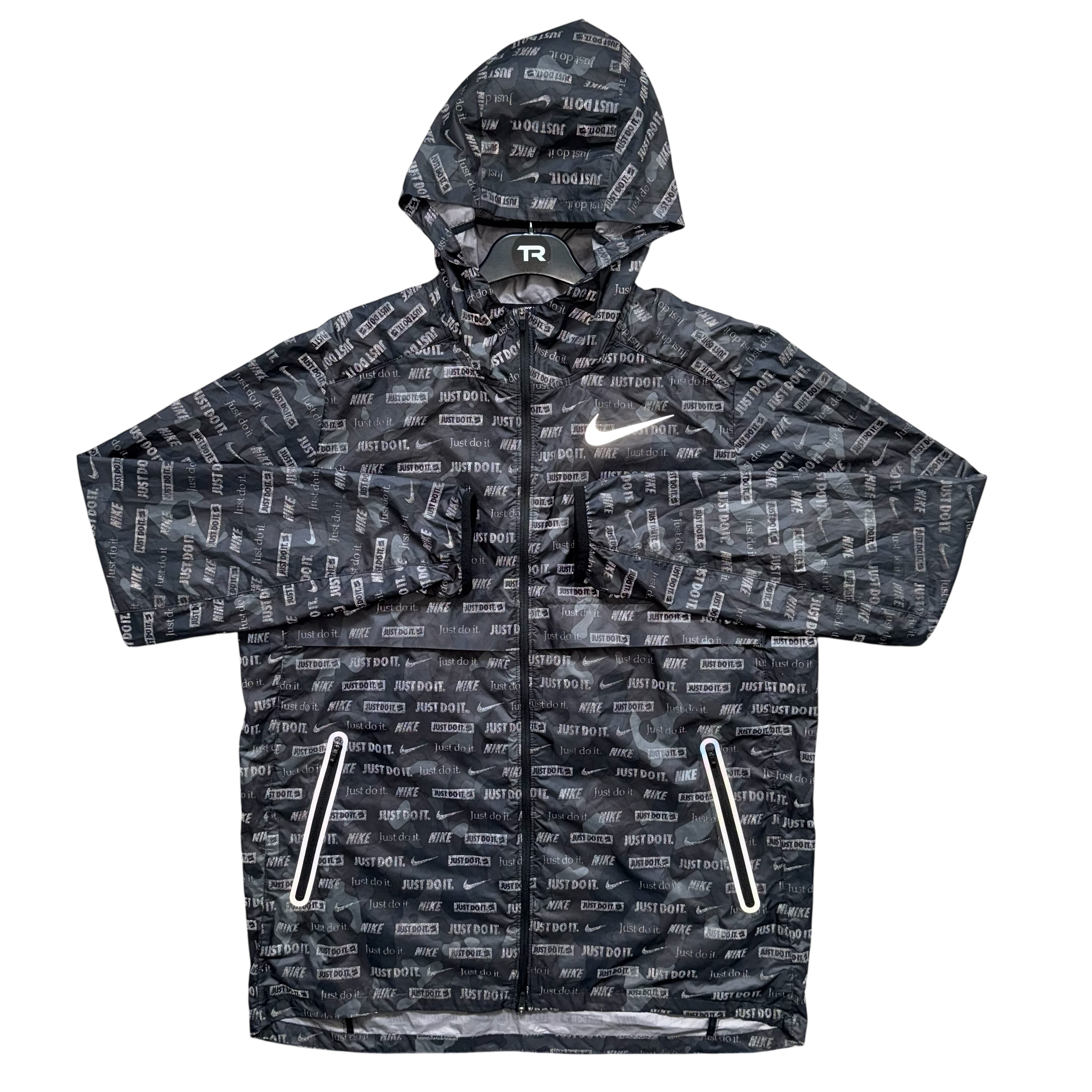 Black Nike Ghost Flash Reflective Jacket