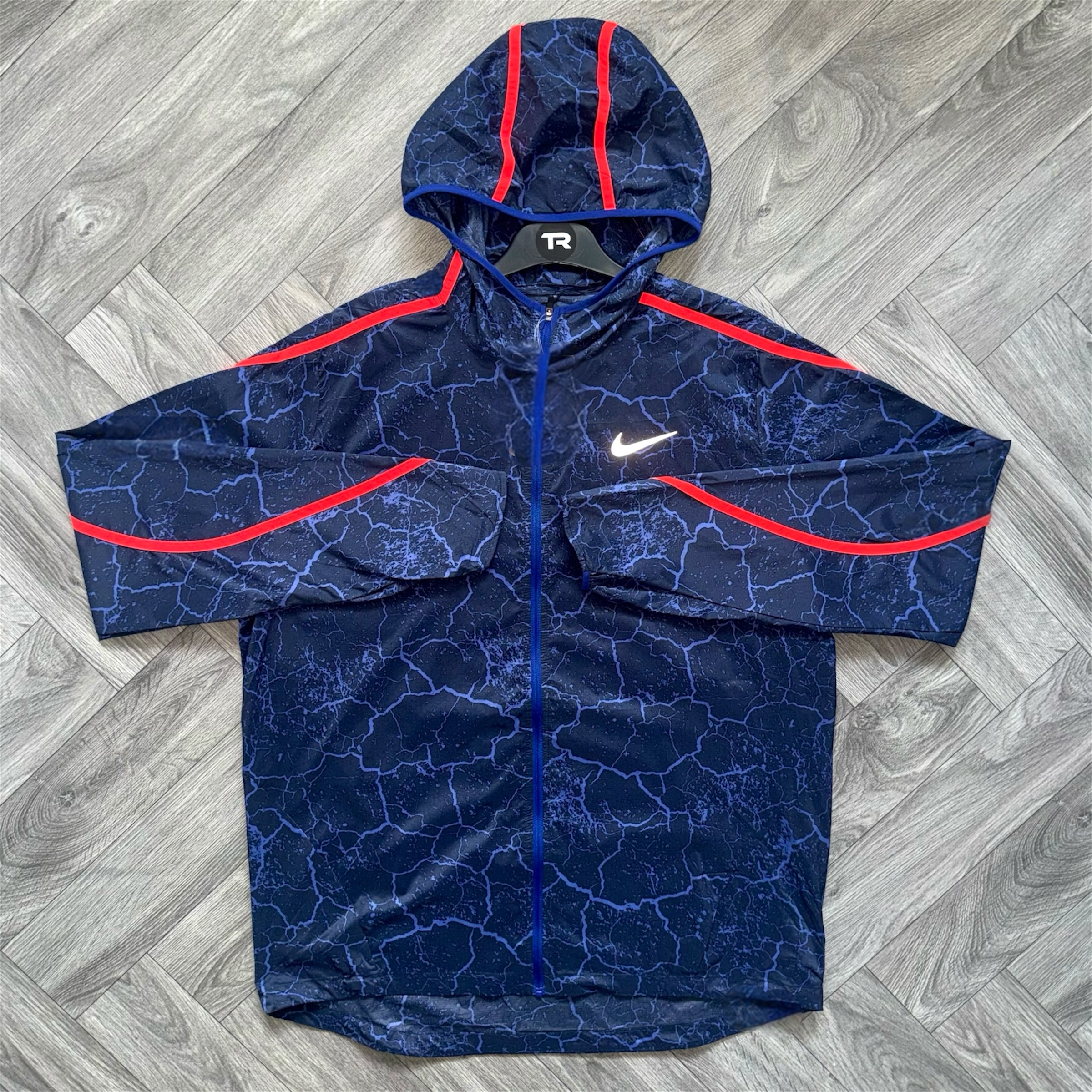 Navy/Orange Nike Impossibly Light Lightning Jacket