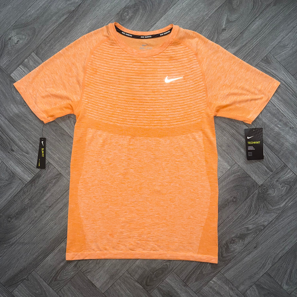 (New) Peach Nike Techknit Tee