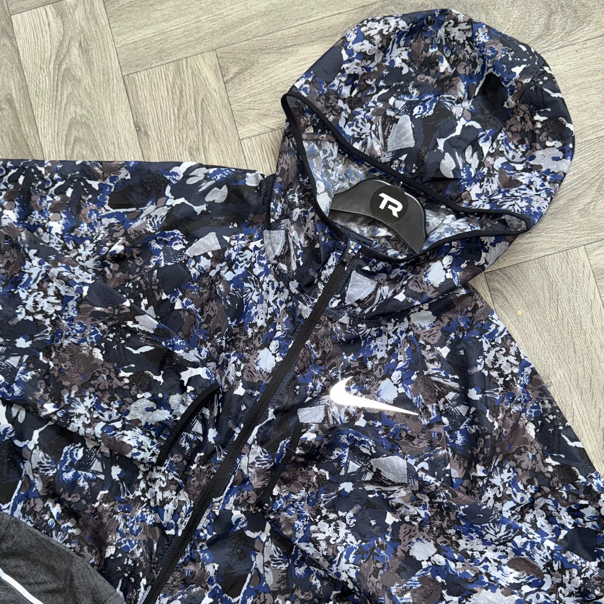 Blue Nike Floral 3-Piece Set