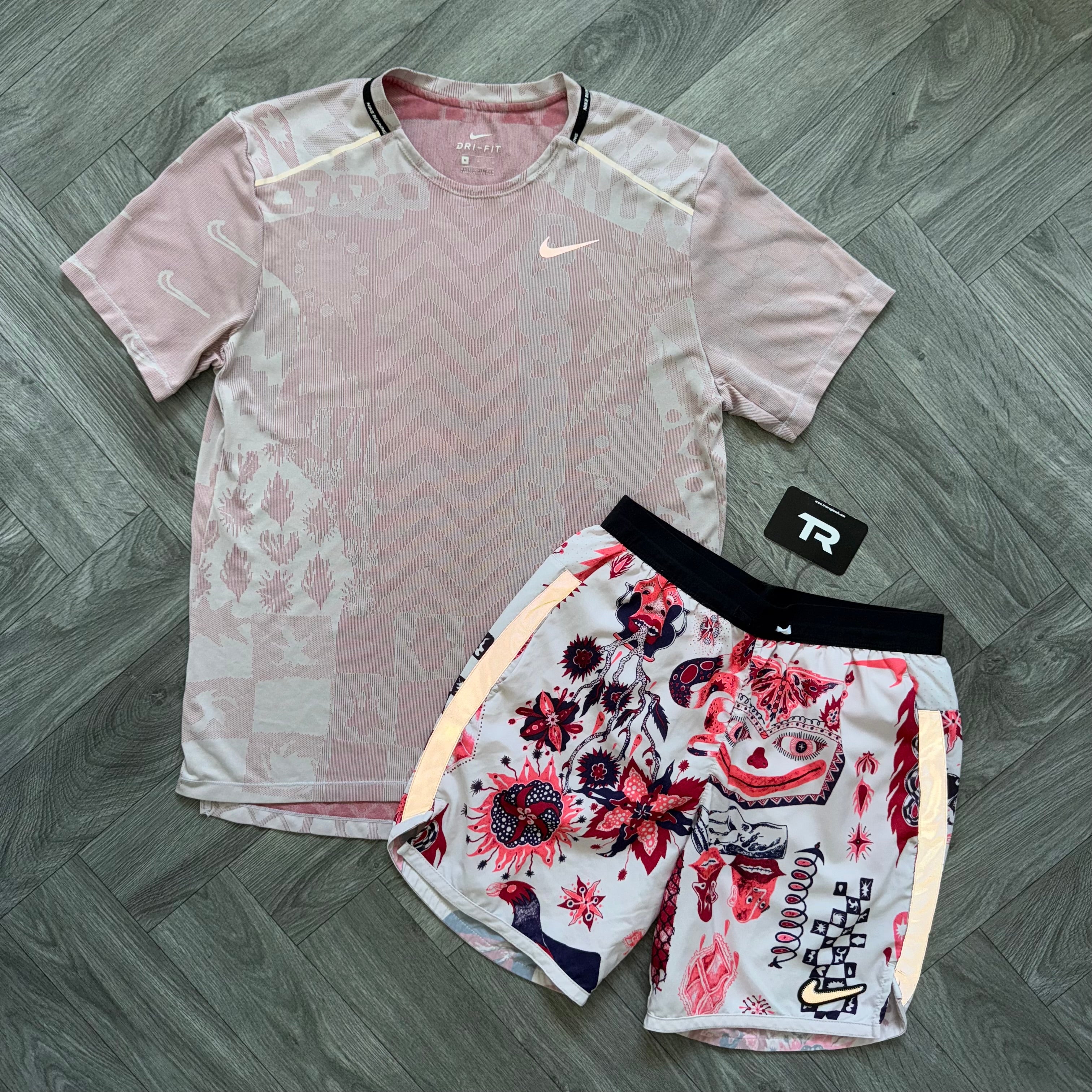 Pink Foam Nike Dragon 3-Piece Set