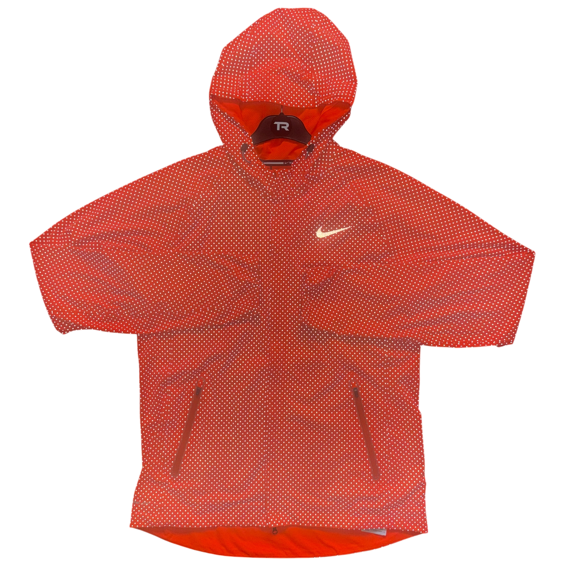 Orange Nike Reflective Storm-Fit Jacket