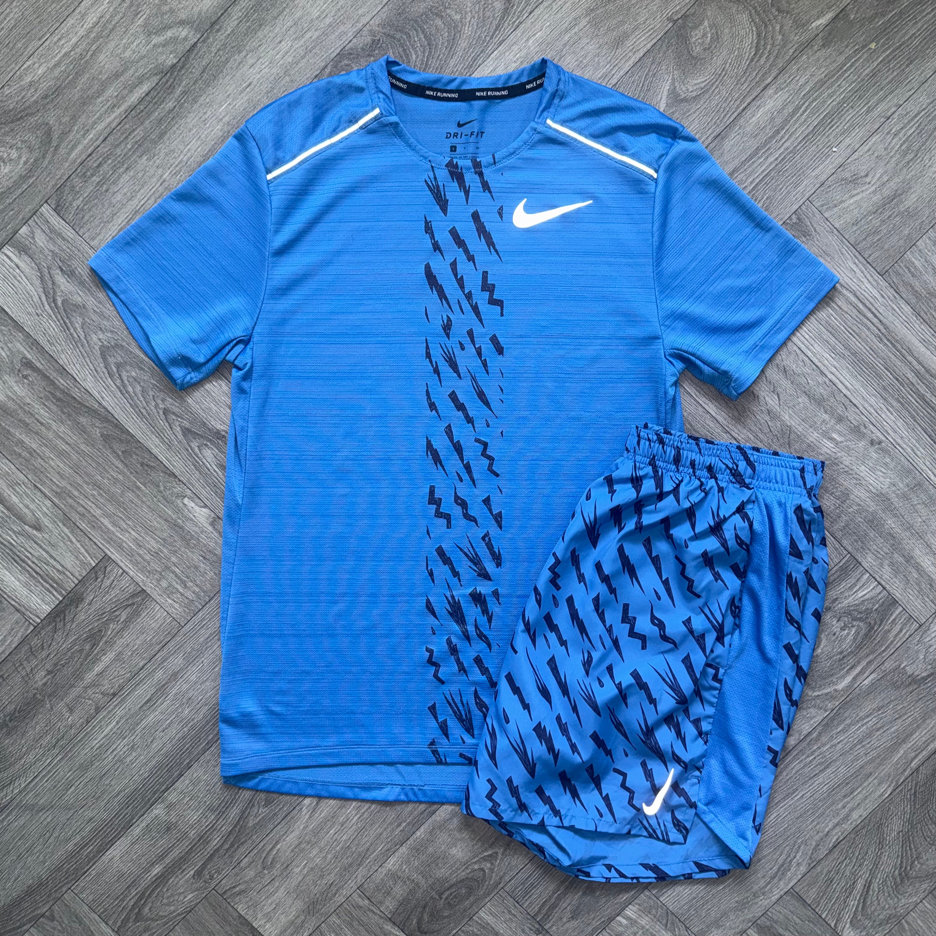 Blue Nike Bolt Set