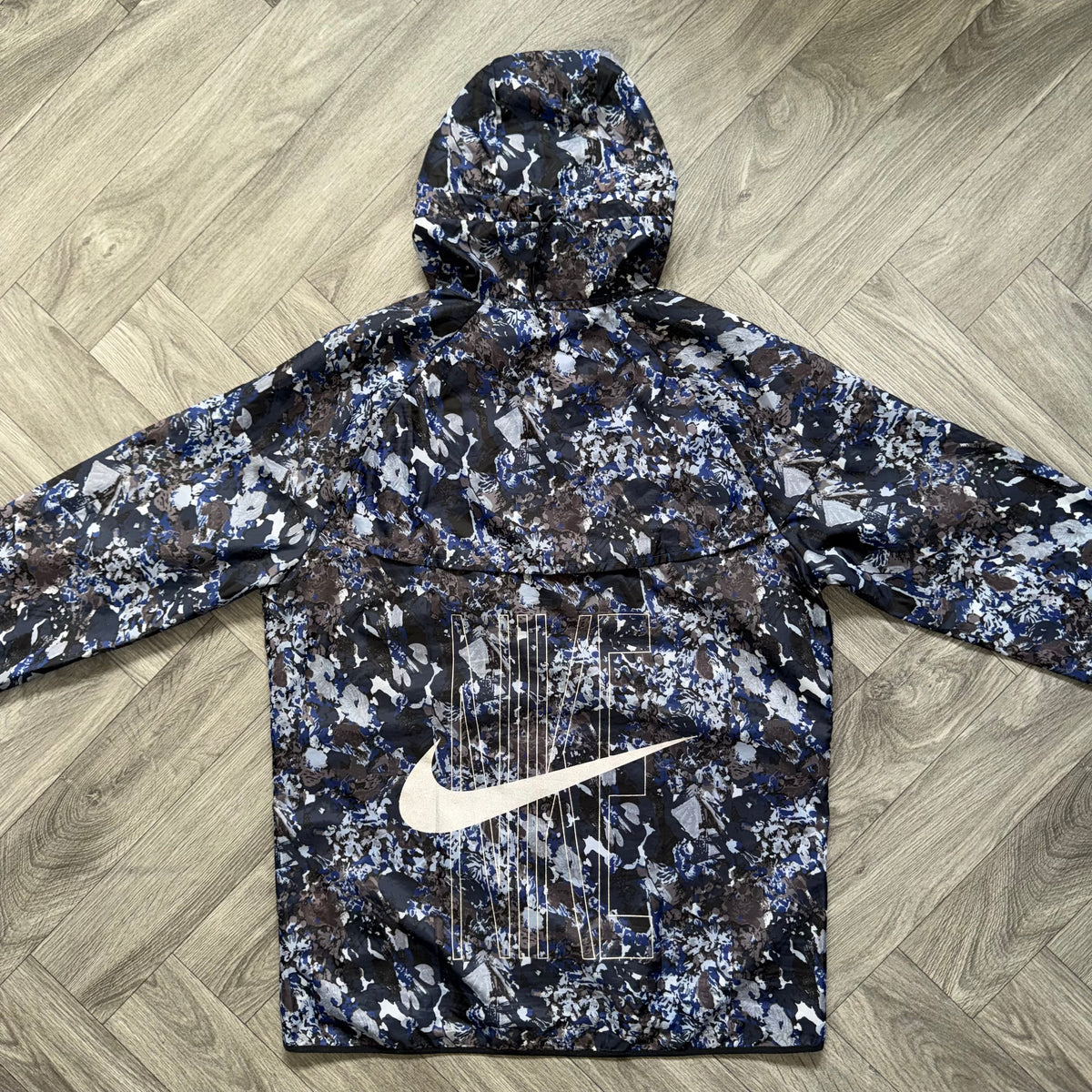 Blue Nike Floral 3-Piece Set