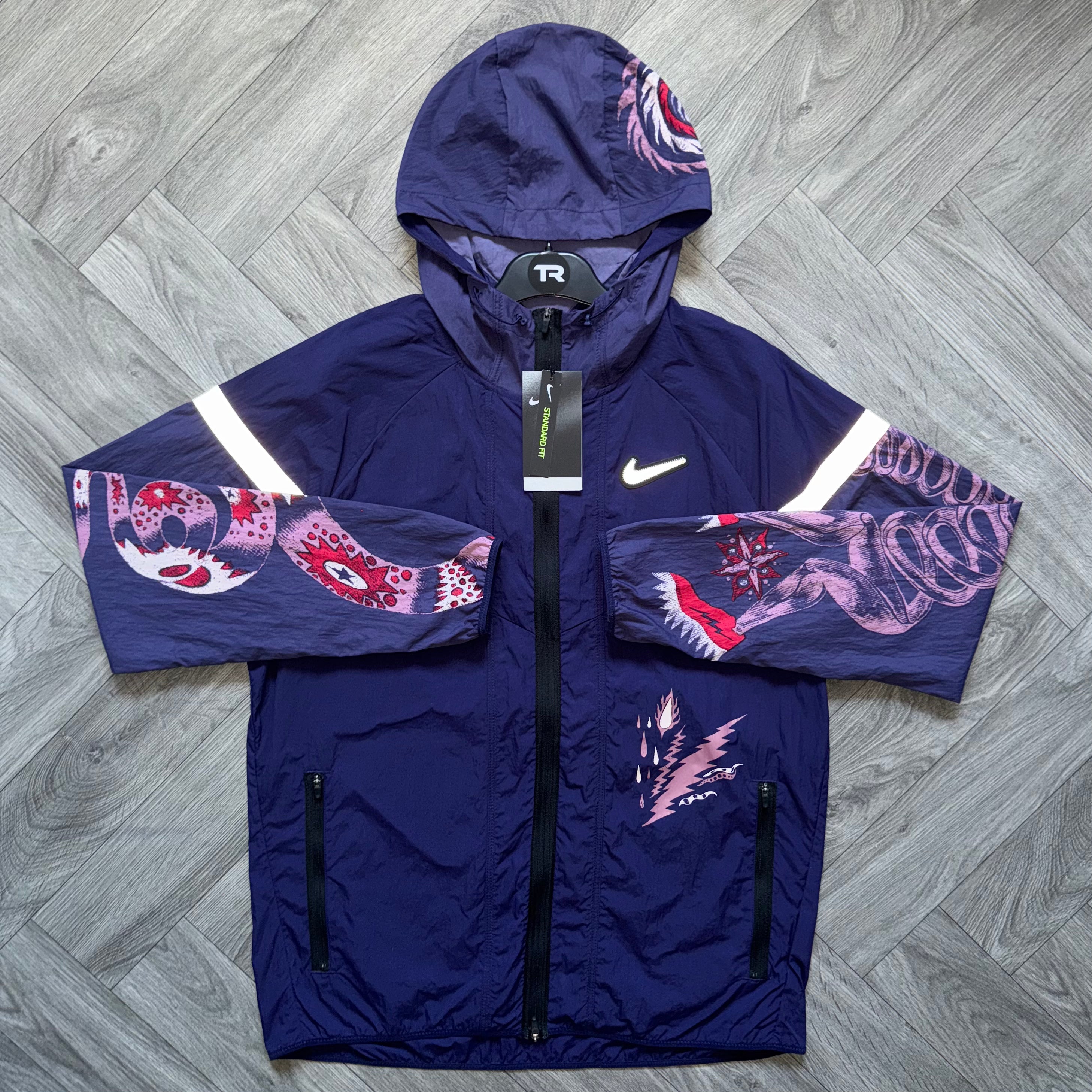 Midnight Purple Nike Dragon Tracksuit Set