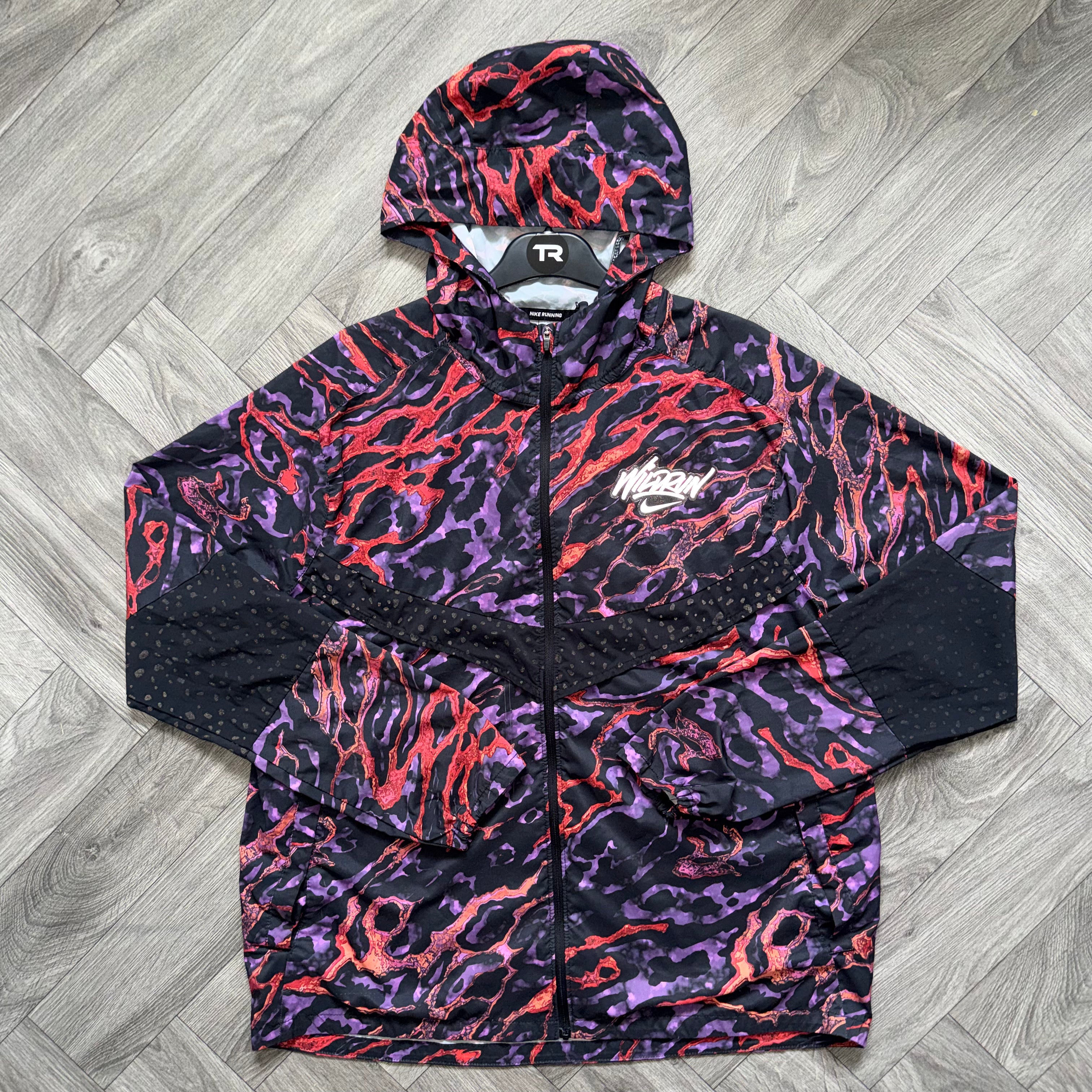Red/Purple Nike Galaxy Wild Run Jacket
