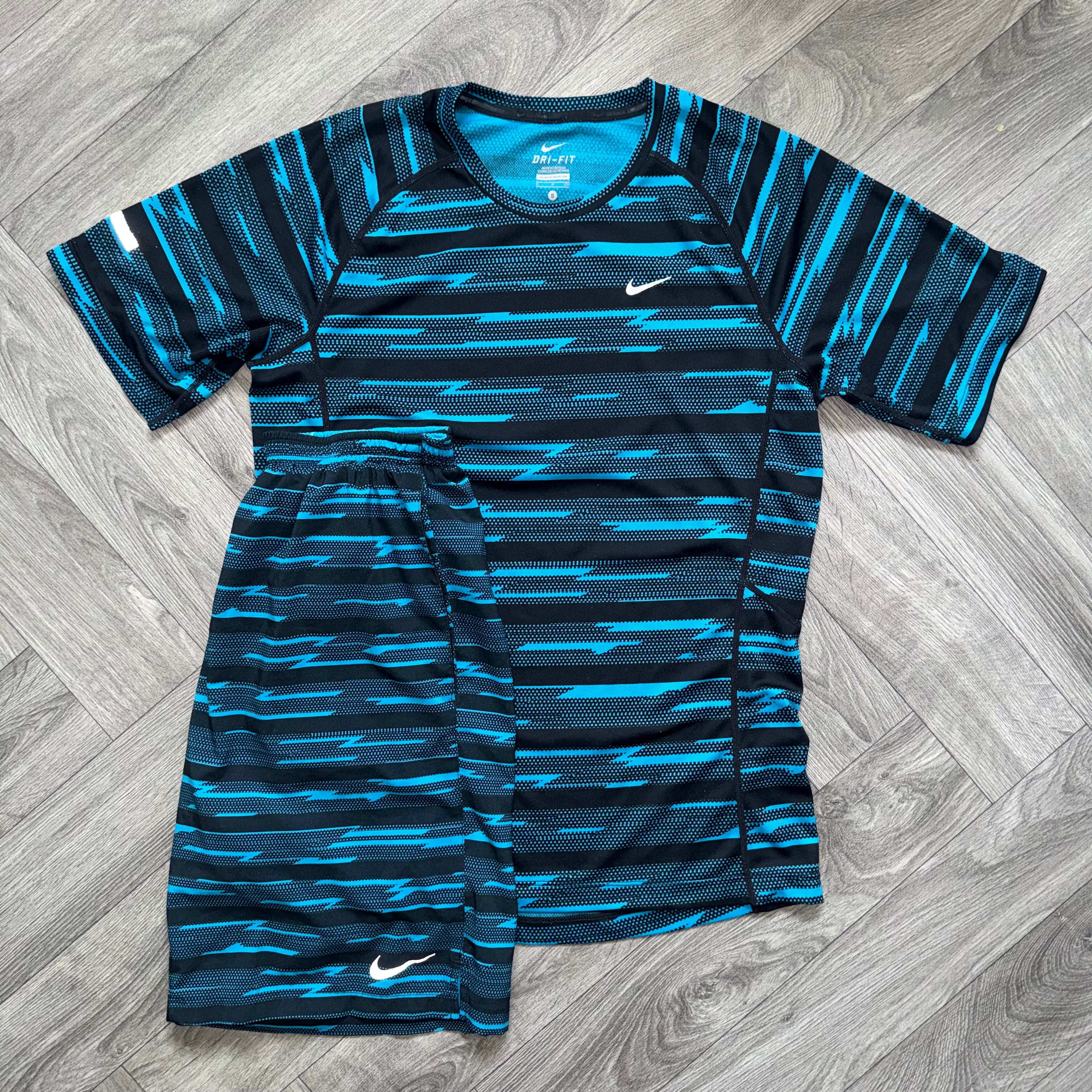 Electric Blue Nike Lightning Strike Set