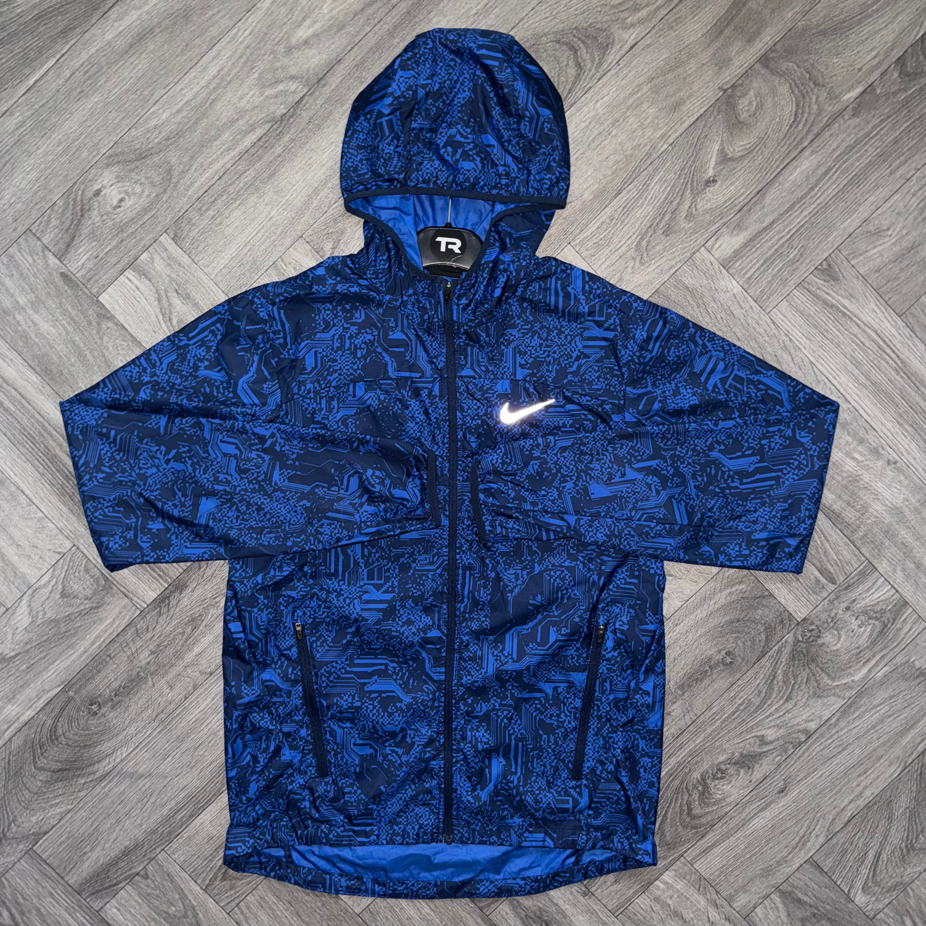 Blue Nike Digital Camo Jacket