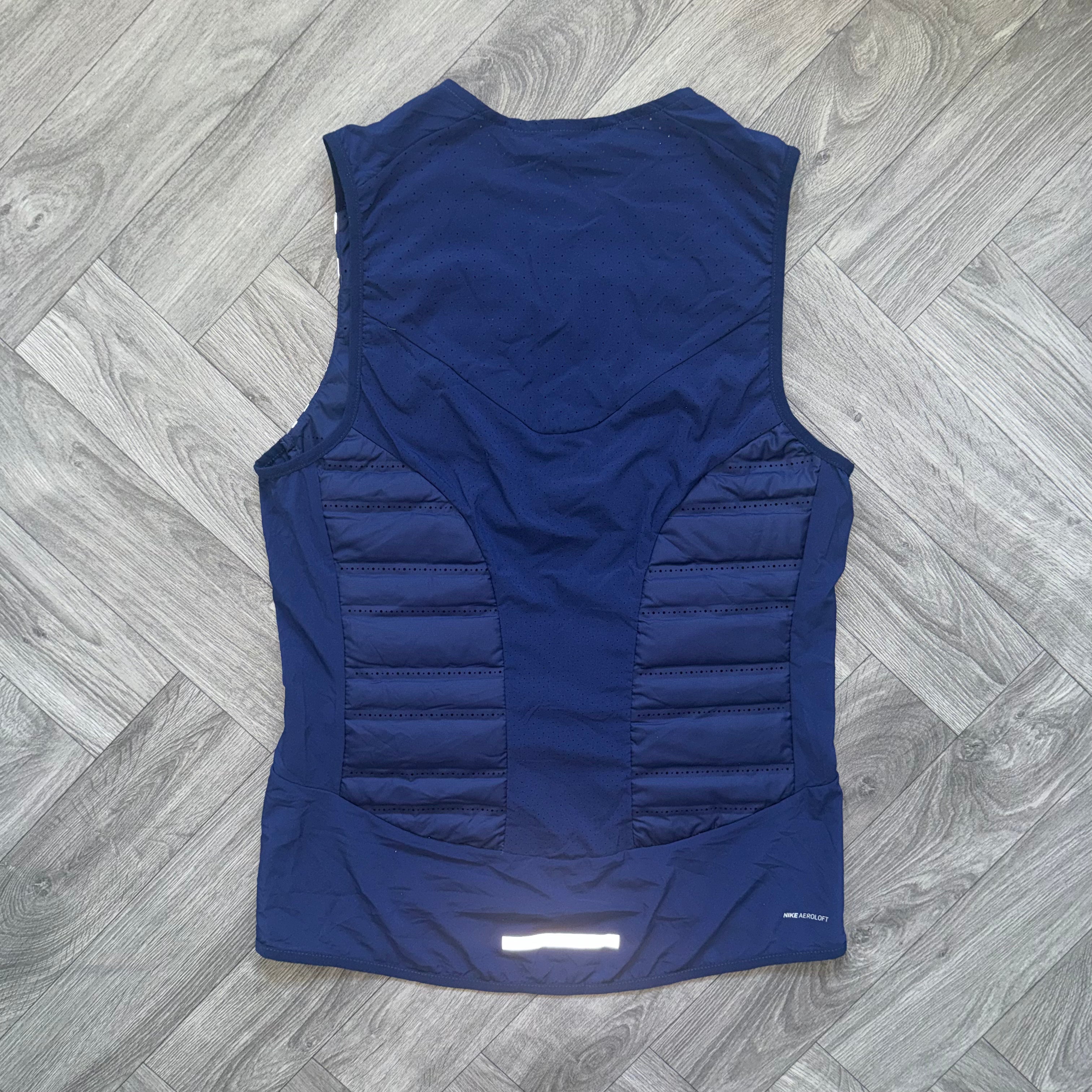 Navy Nike Aeroloft Reflective Gilet