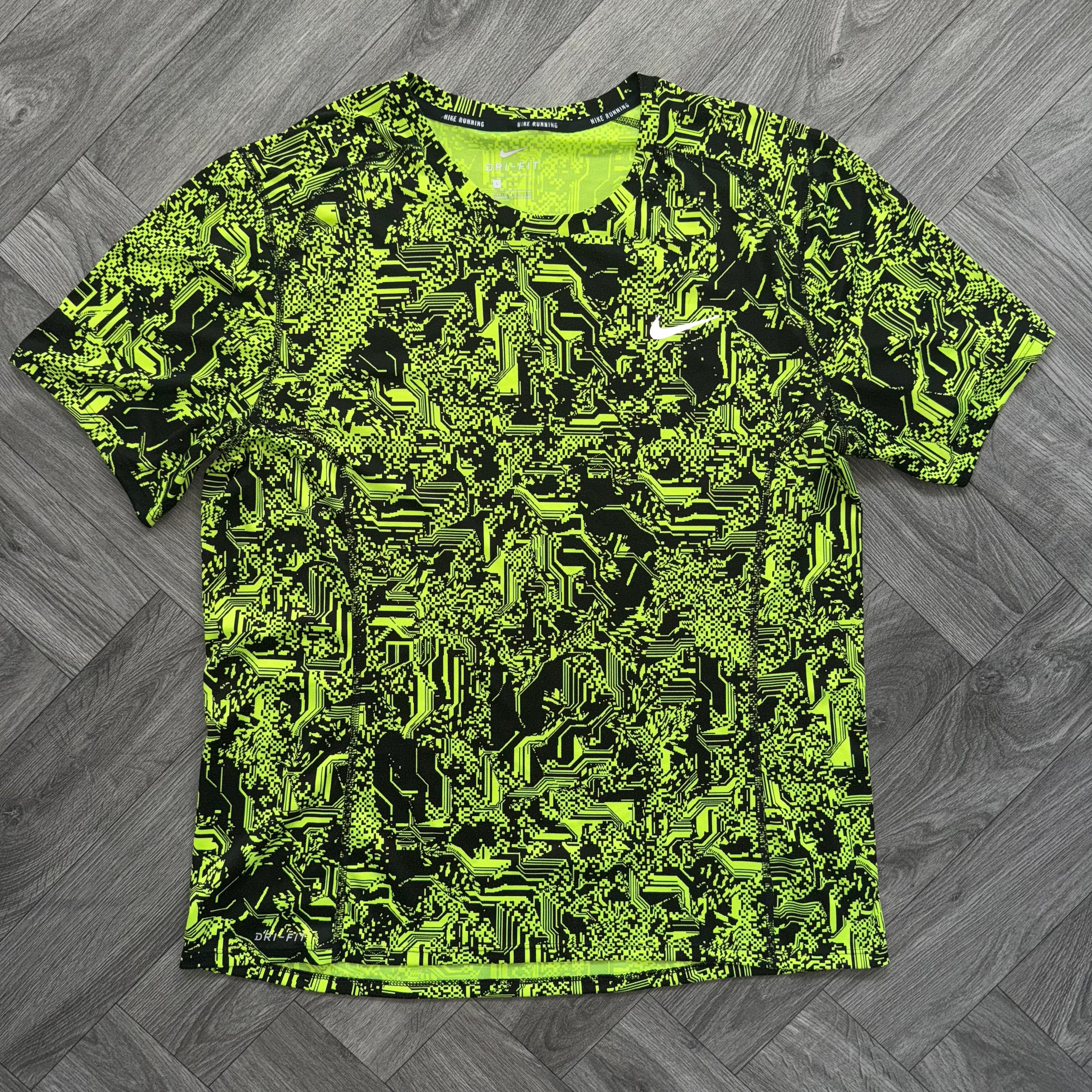 Neon Nike Digital Camo Tee