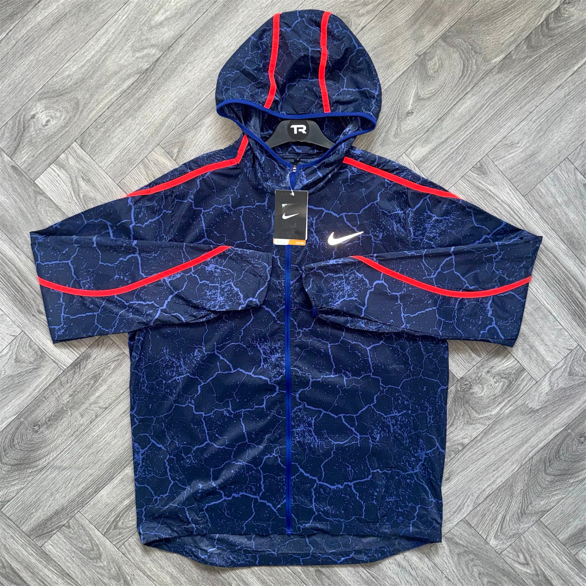 (New) Blue/Orange Nike Impossibly Light Lightning Jacket