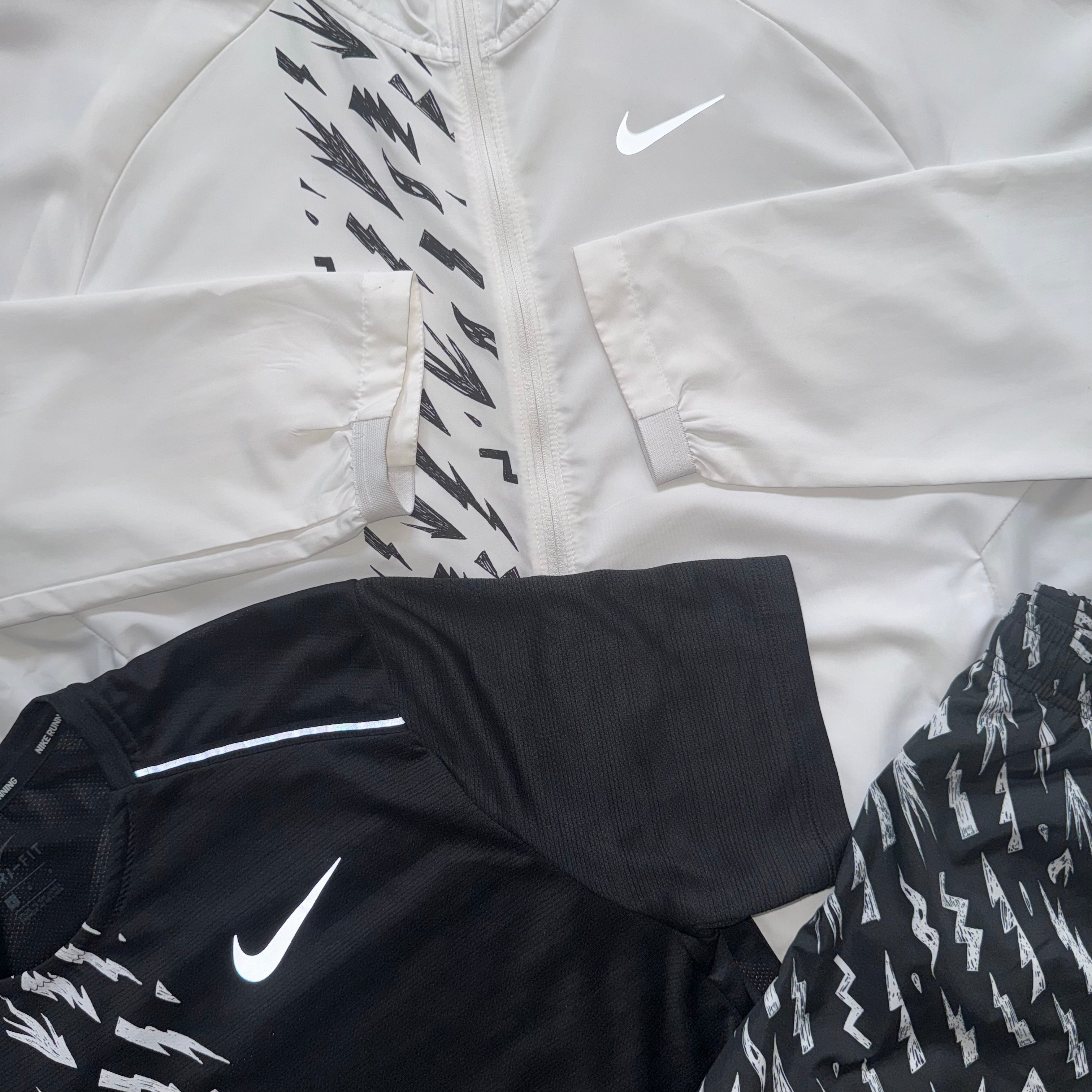 White Nike Bolt 3-Piece Set