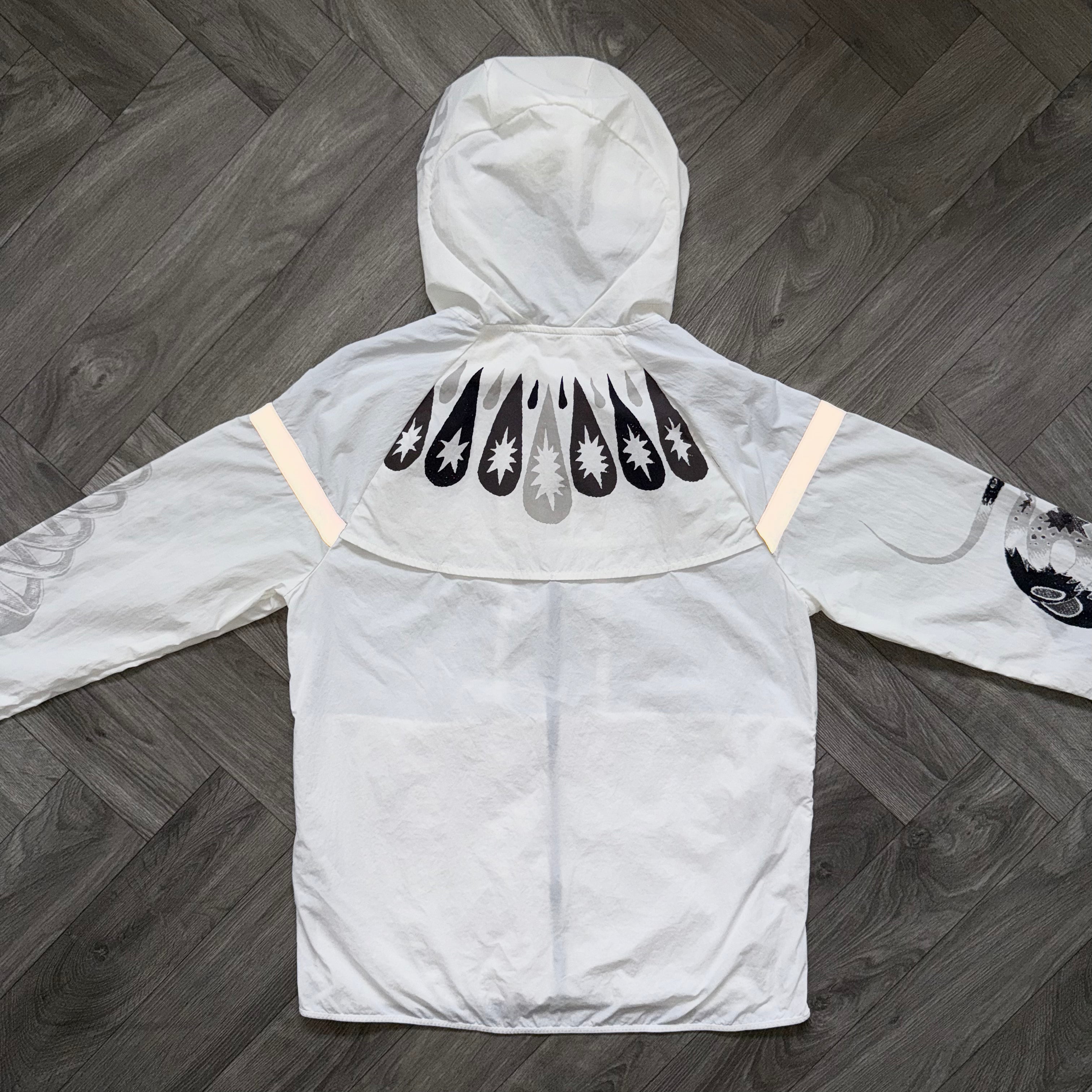 (New) White Nike Dragon Jacket