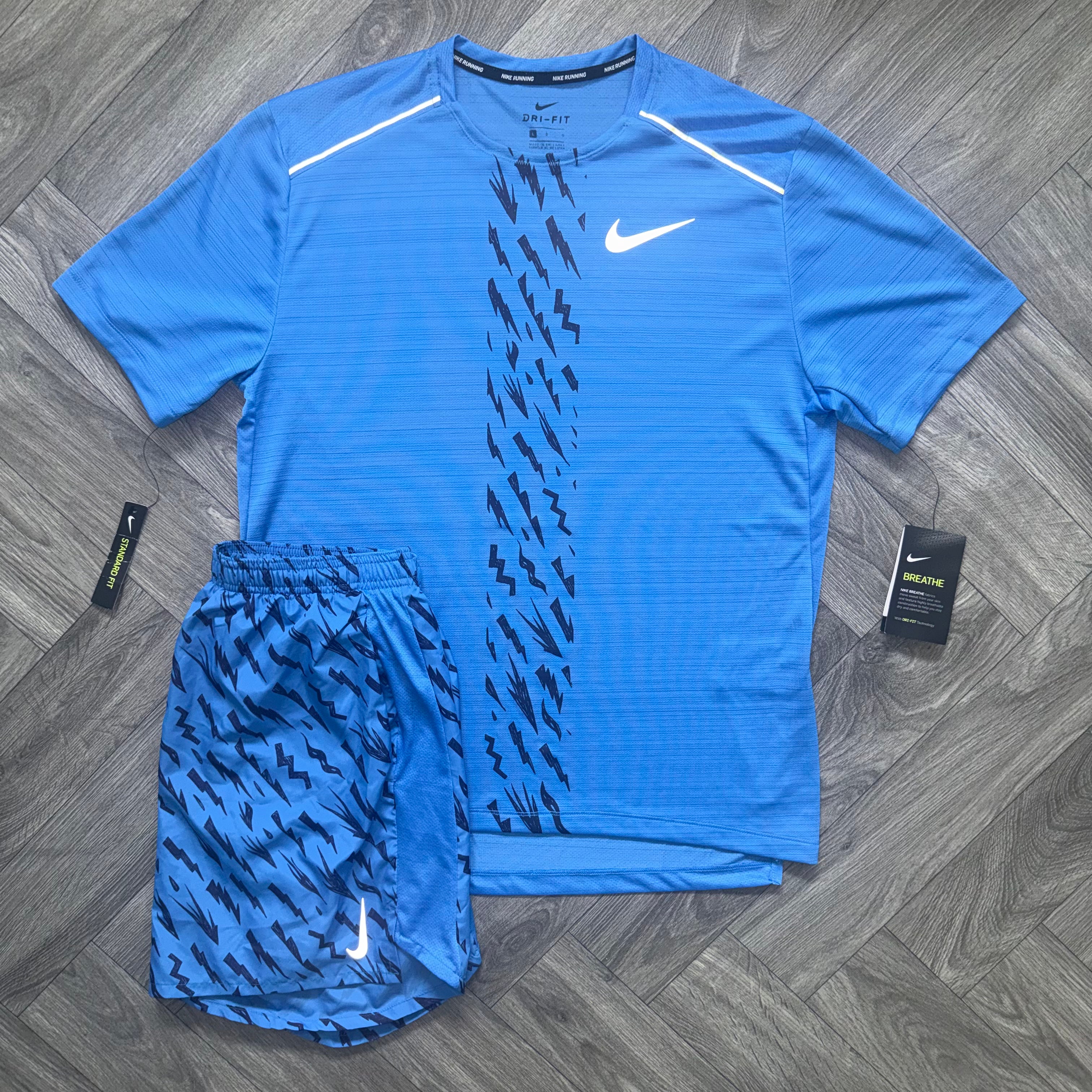 (New) Blue Nike Bolt Set