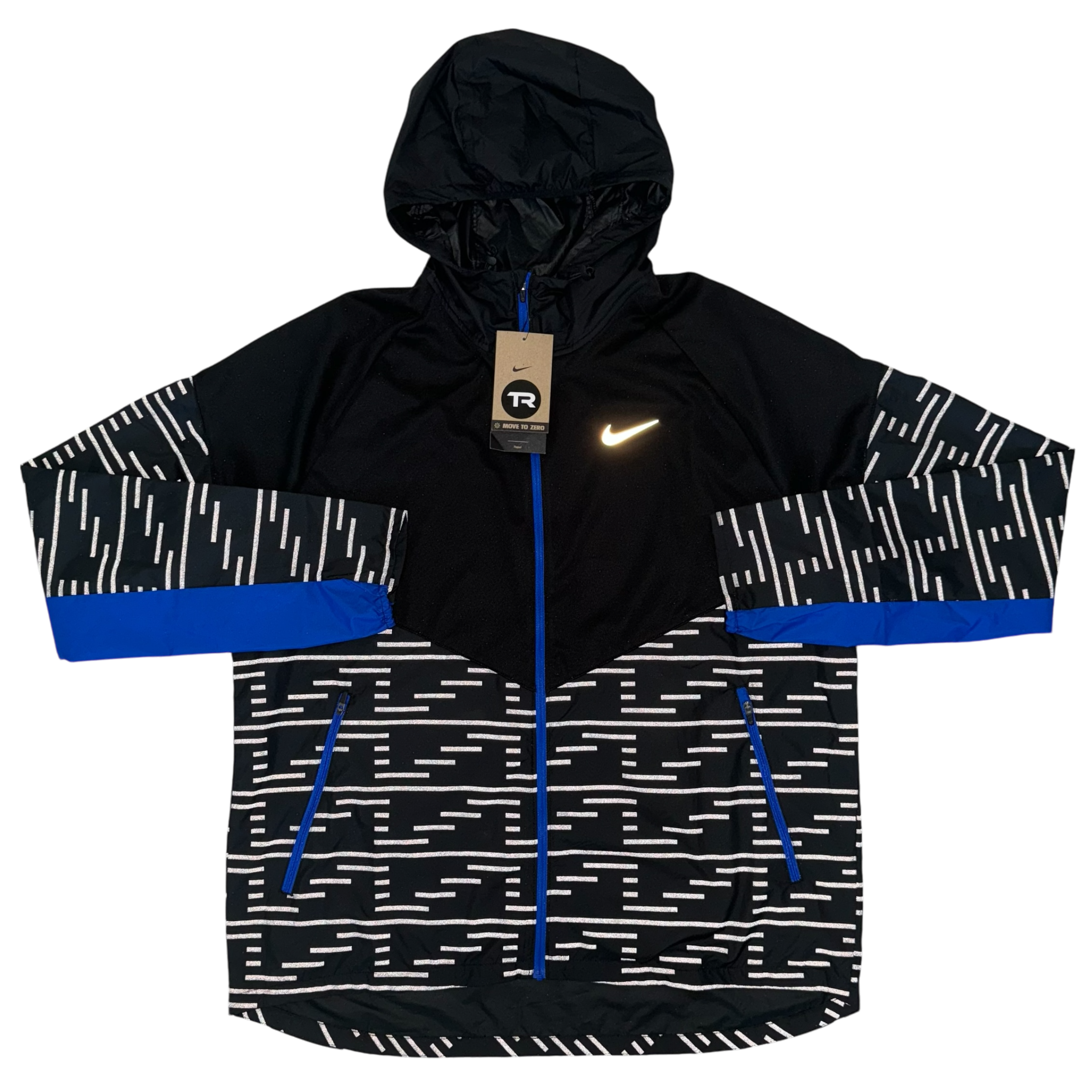 Nike Running Division Reverse Blue Reflective Jacket