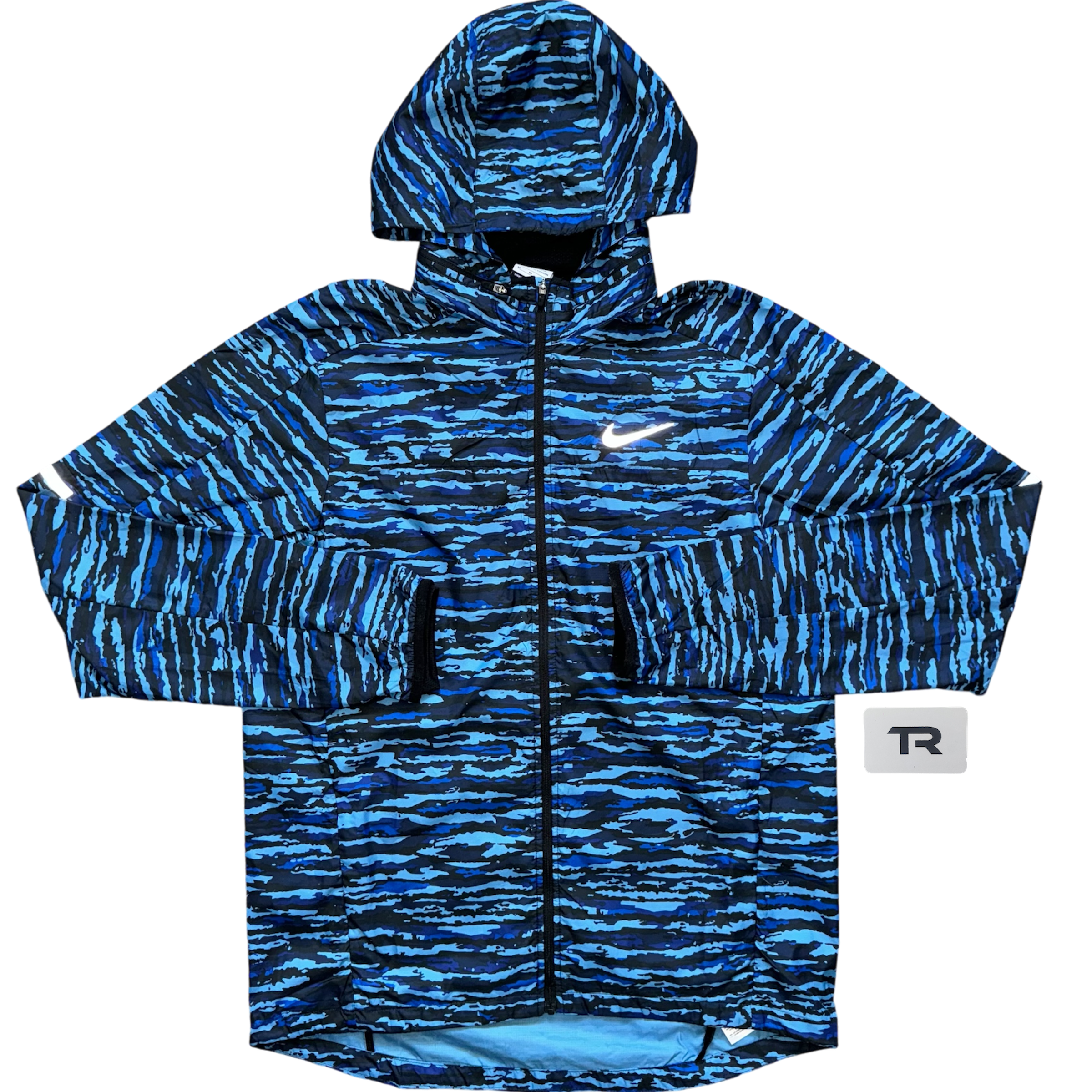 Blue Zebra Camo Nike Windrunner