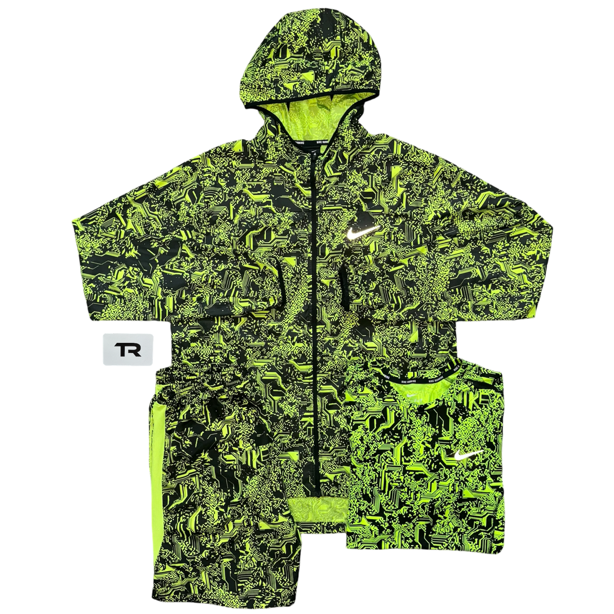 Neon Nike Digital Camo 3-Piece Set