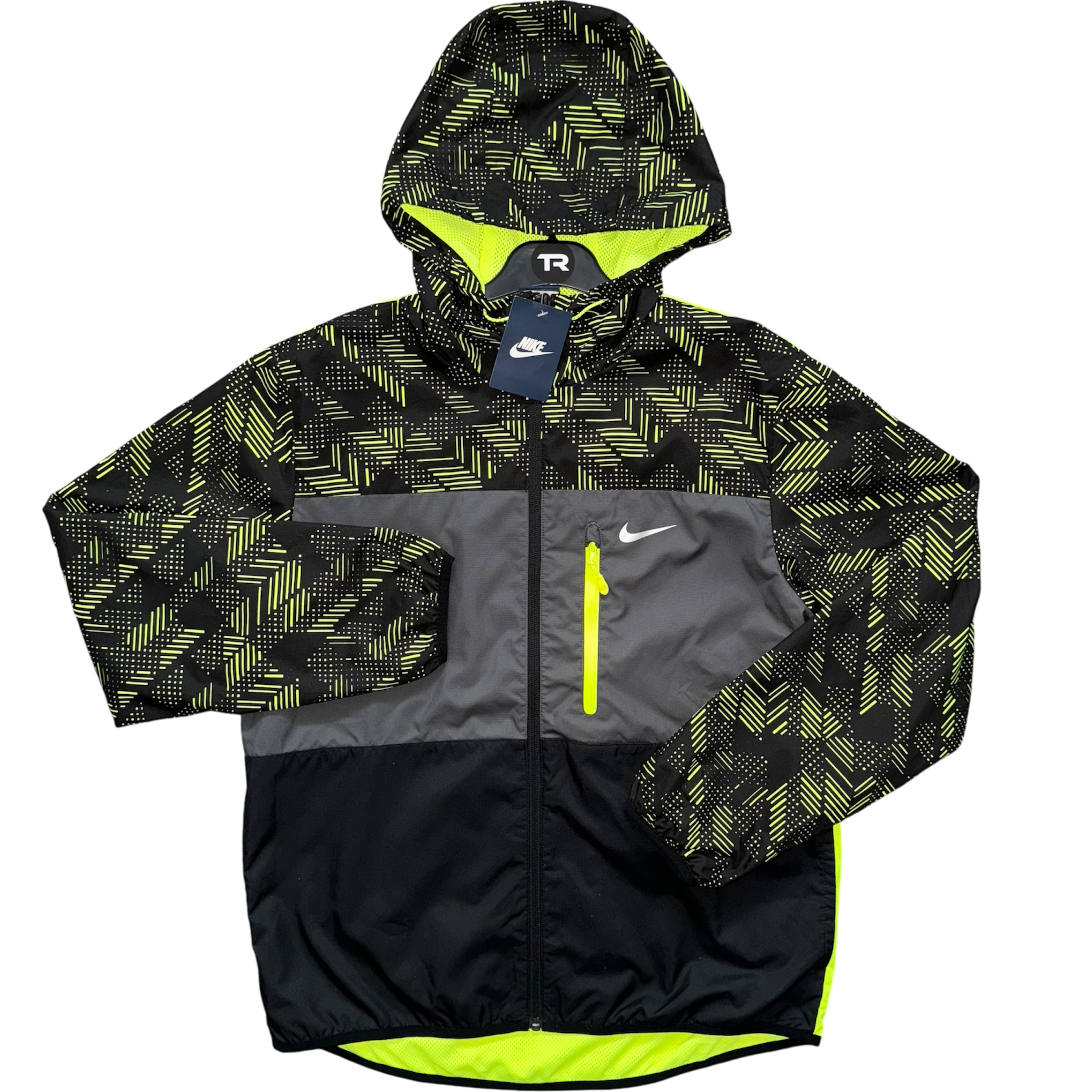 Reverse Neon Pixel Nike Jacket