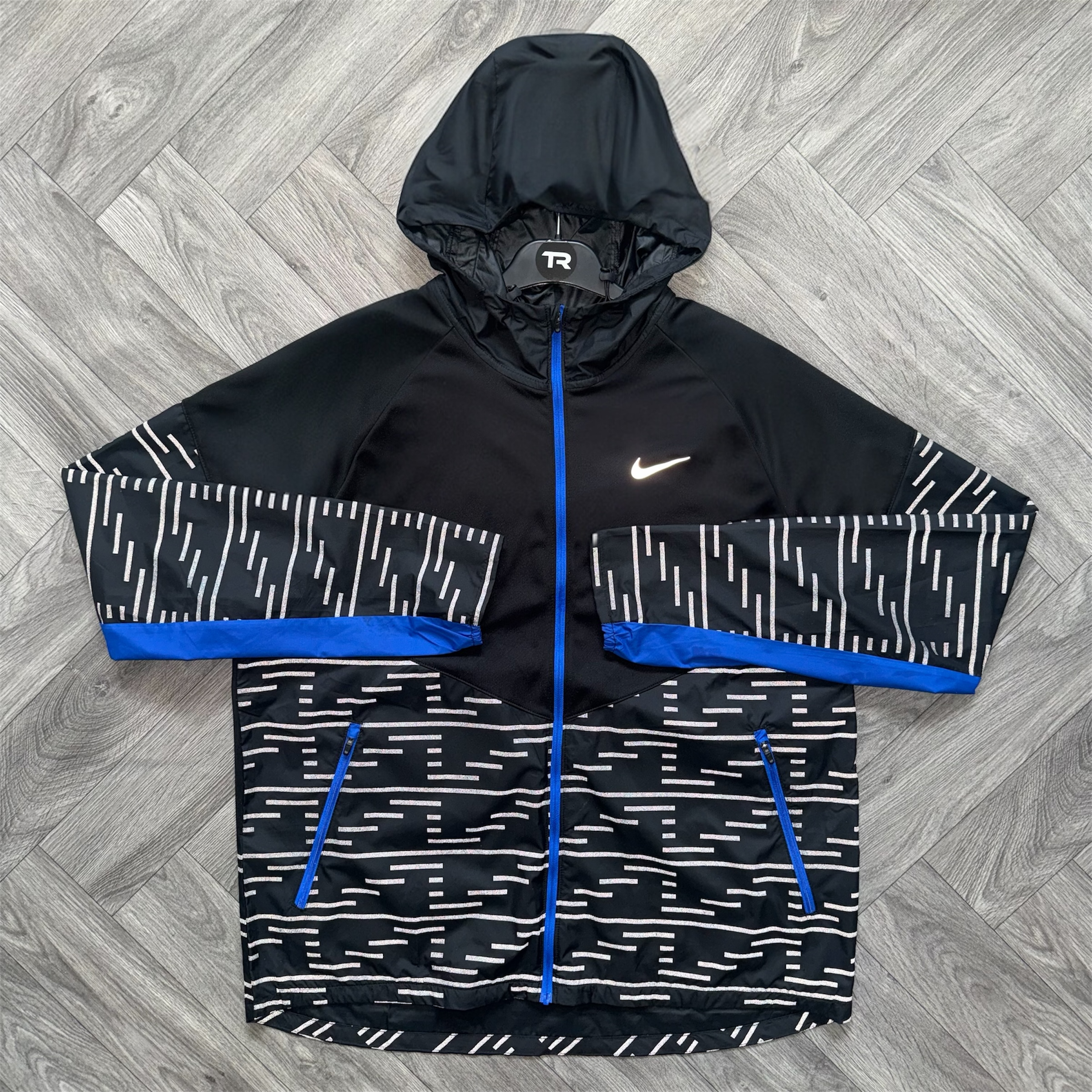 Blue Nike Therma-Fit Reflective Jacket