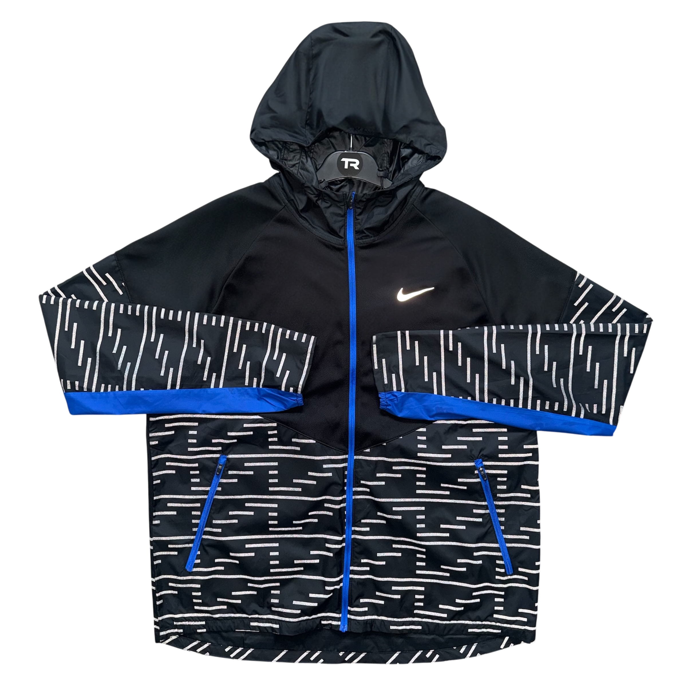 Blue Nike Therma-Fit Reflective Jacket