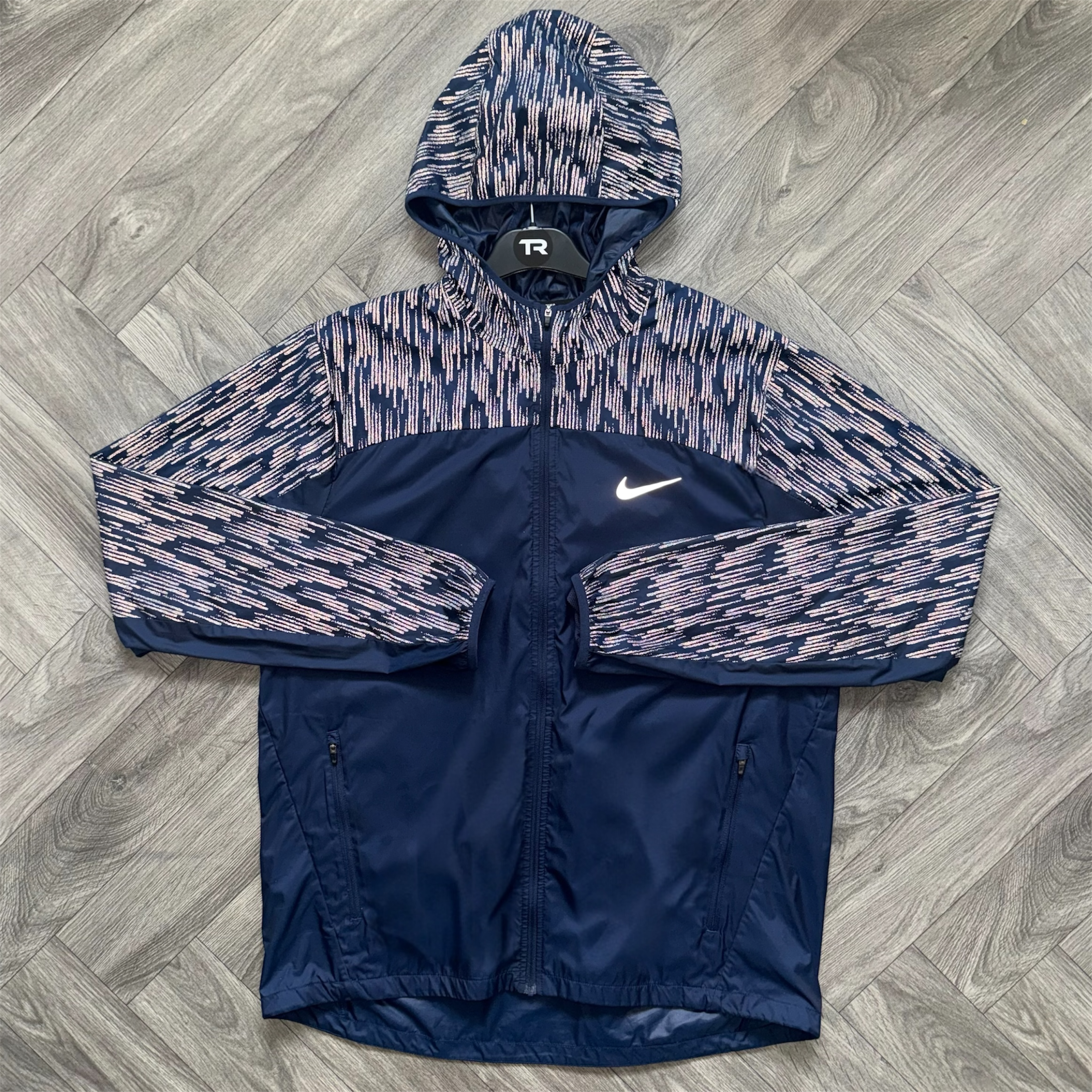 Navy Nike Reflective Soundwave Jacket